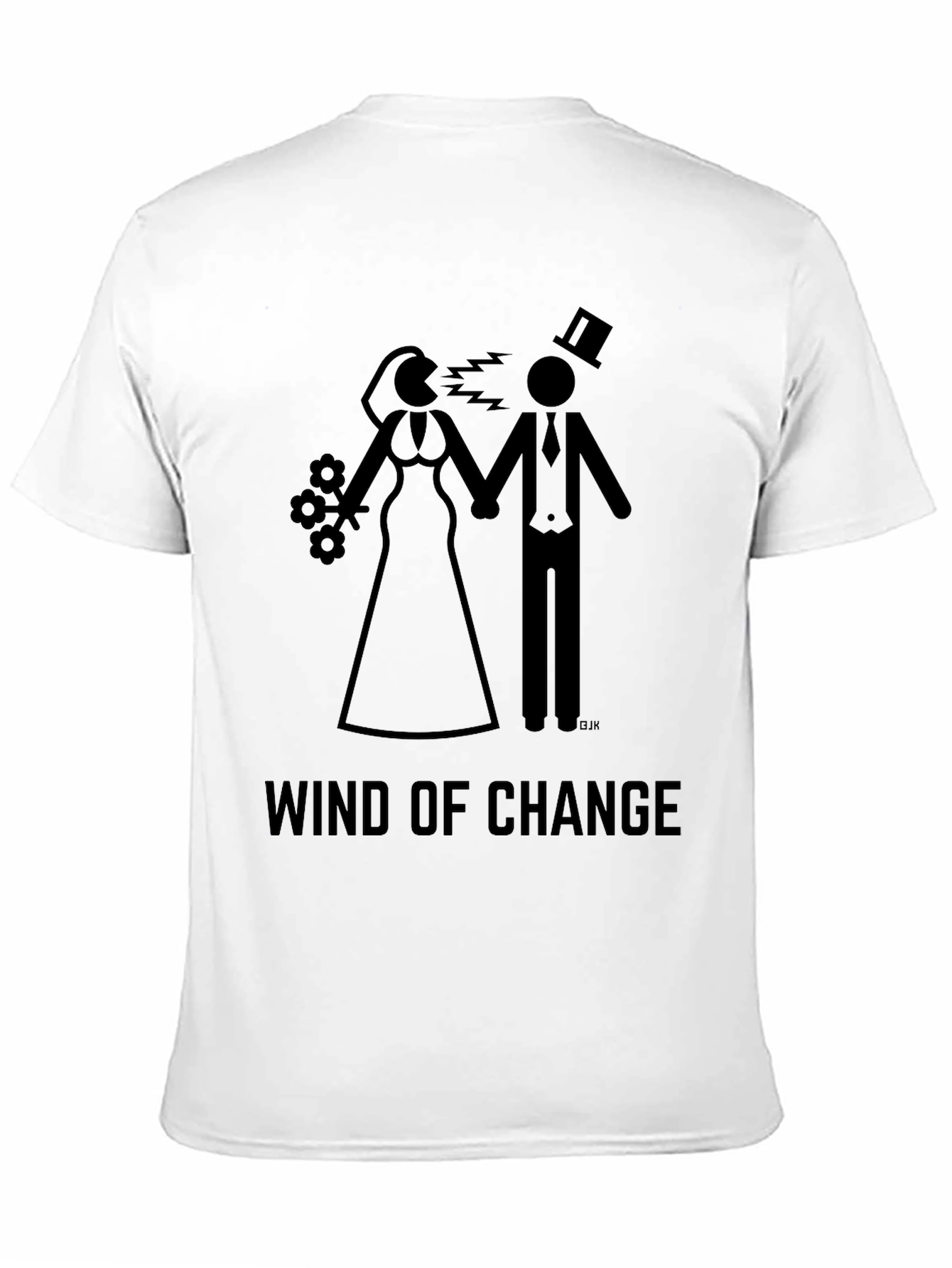 Black Wind of Change Graphic Tee view 11