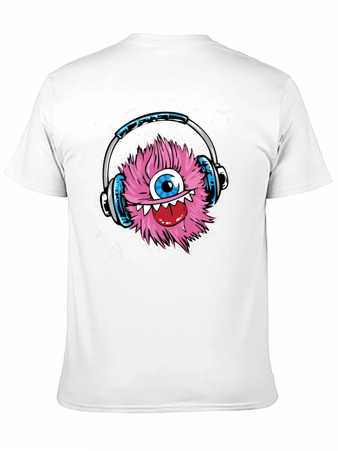 Black Monster DJ Graphic T-Shirt - Music Lover Tee view 11