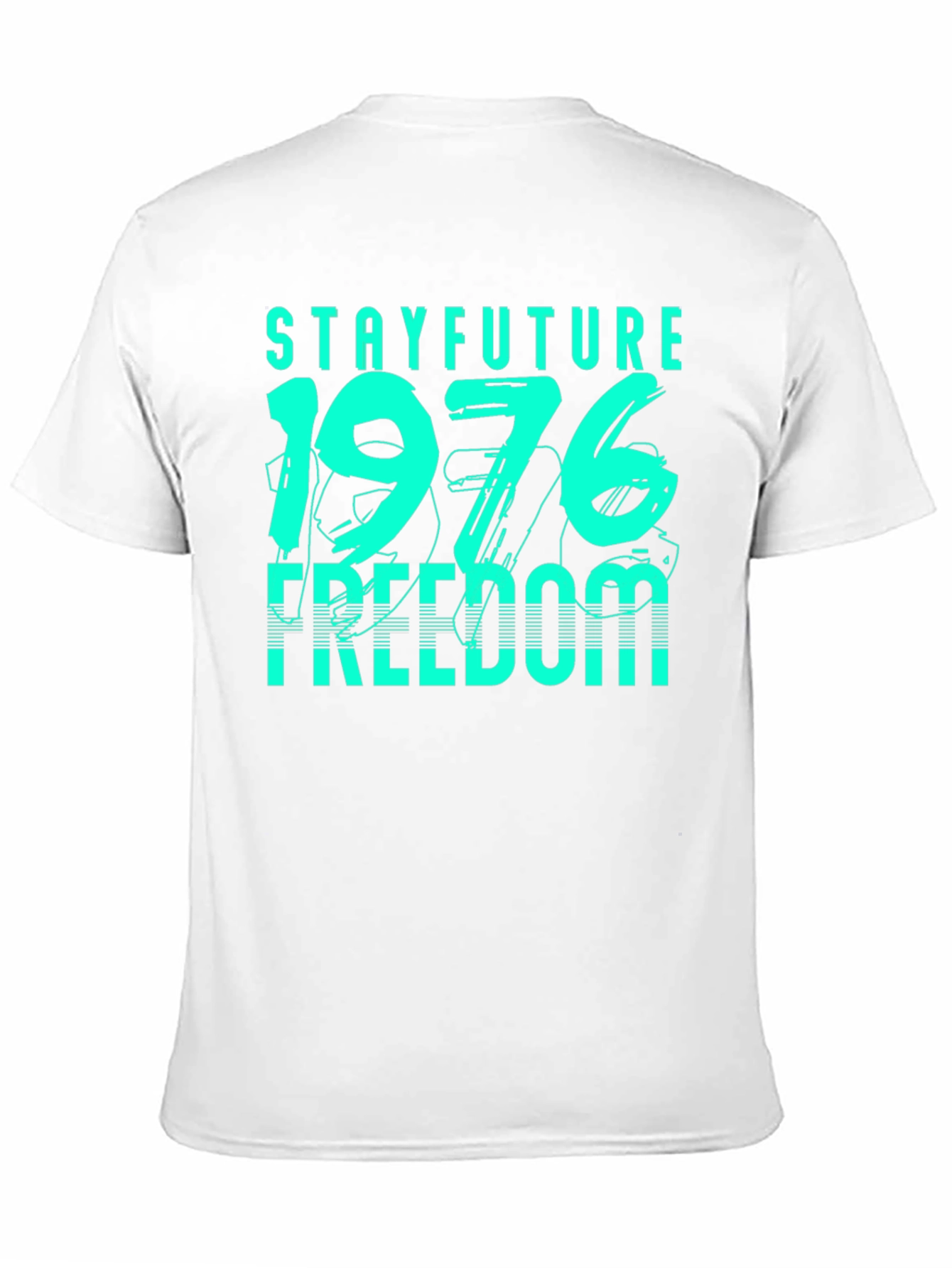 Black Stay Future 1976 Freedom Graphic Tee view 11
