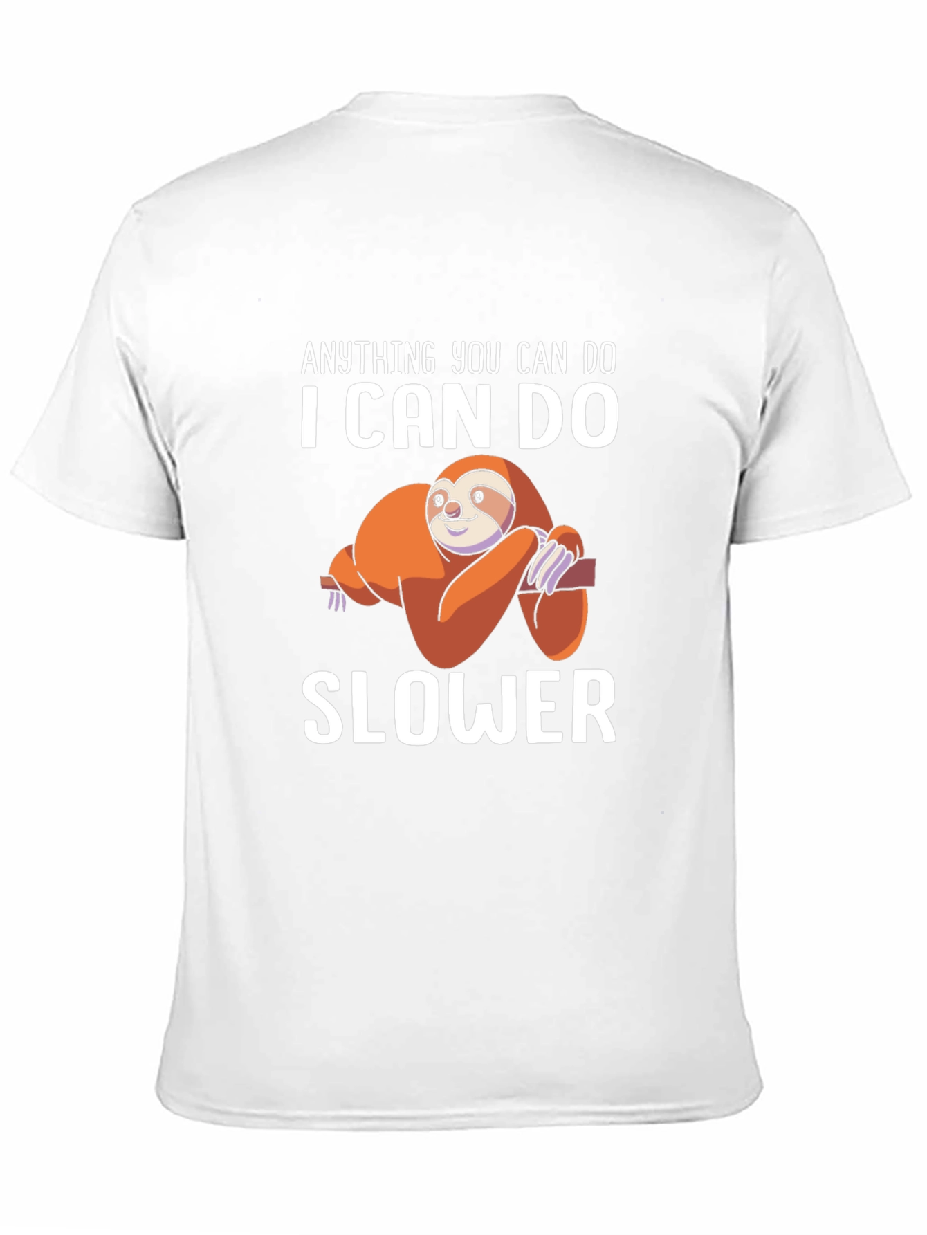 Black Anything You Can Do I Can Do Slower T-Shirt view 11