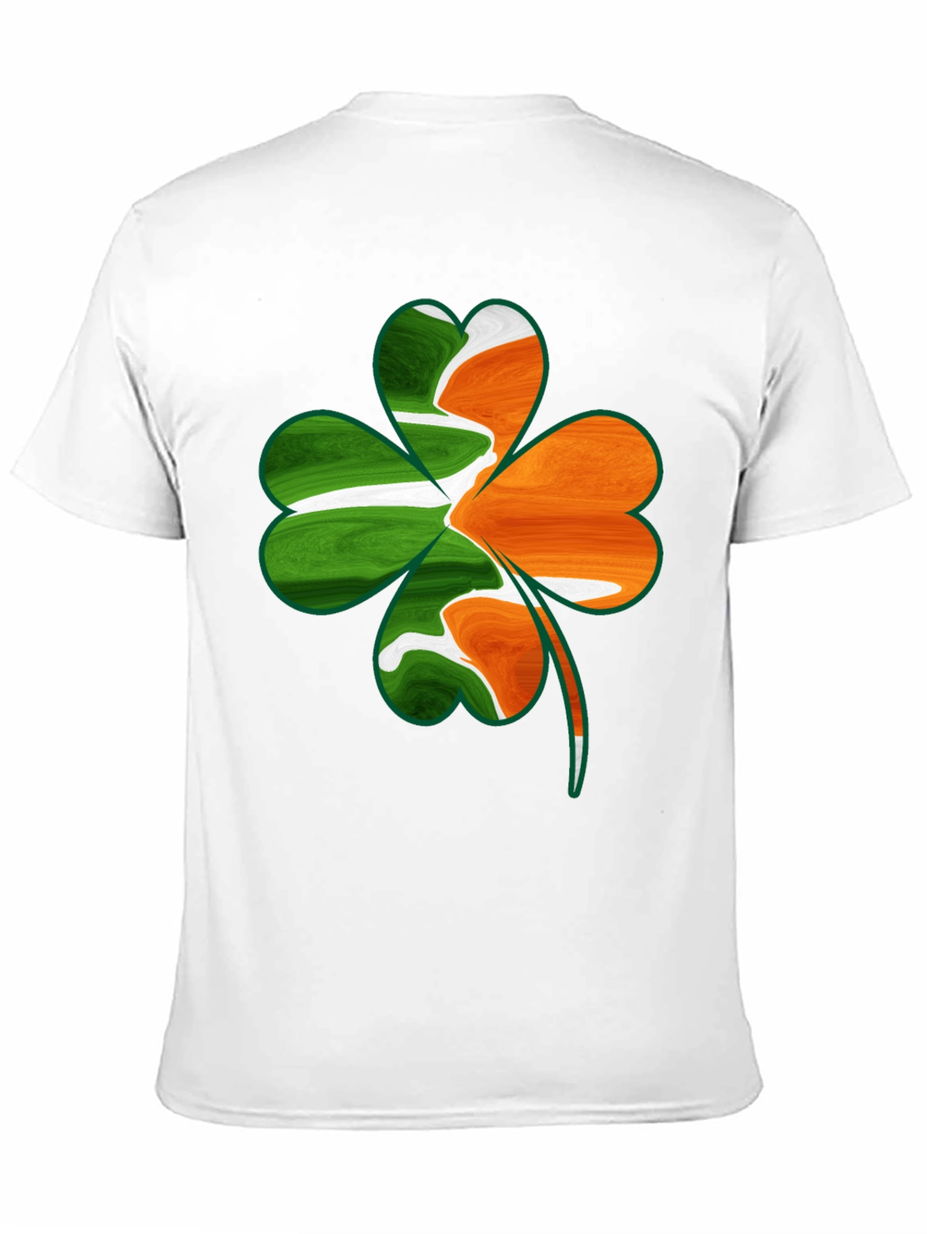 Black Irish Shamrock Graphic Tee - St. Patrick's Day view 11