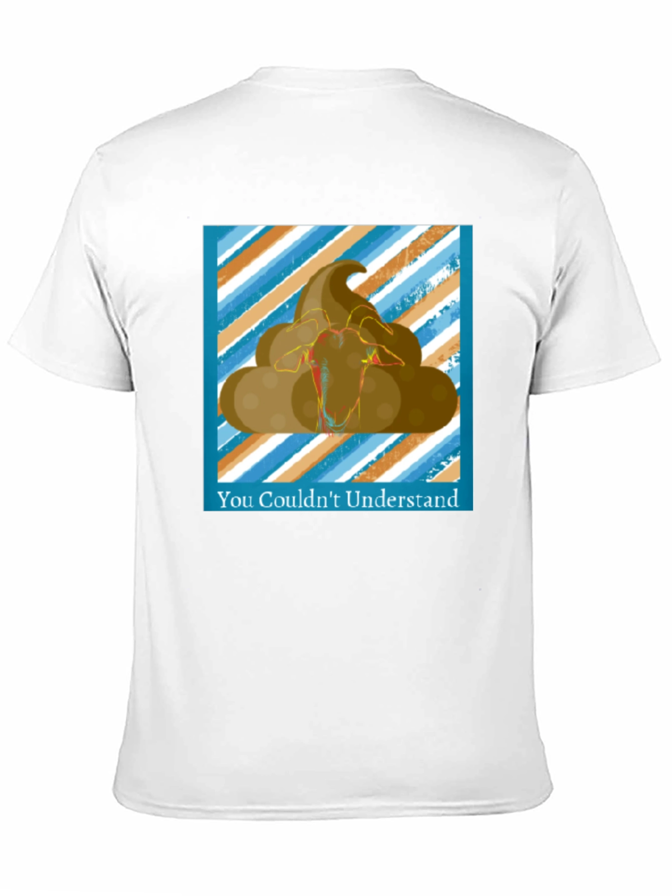 Black Funny Goat Poop T-Shirt - You Couldn't Understand view 11