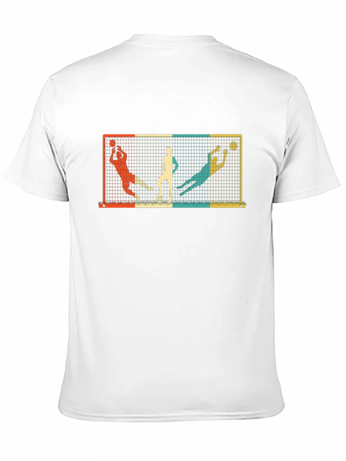 Black Retro Goalie Graphic T-Shirt view 11