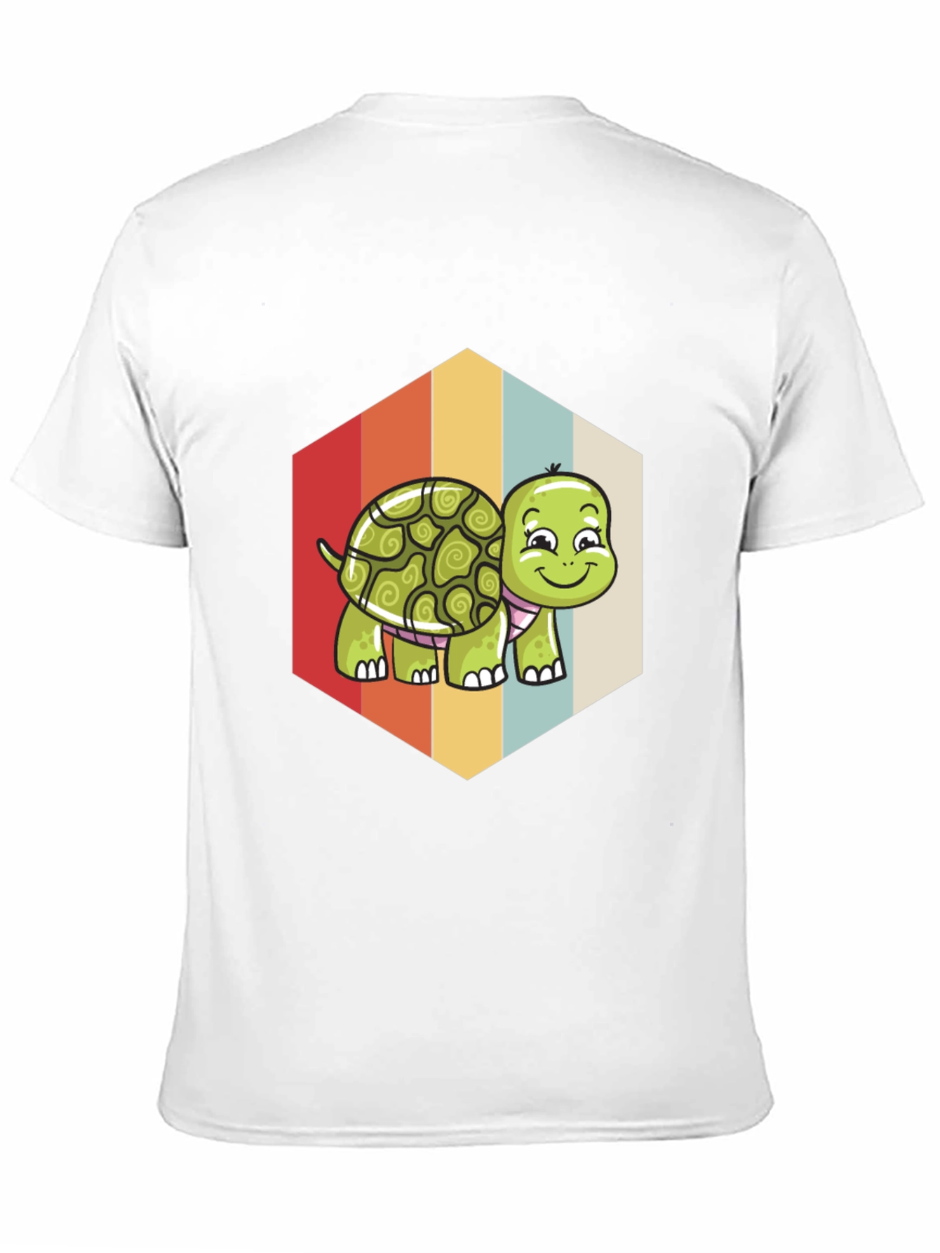 Black Retro Turtle T-Shirt - Cute Graphic Tee view 11