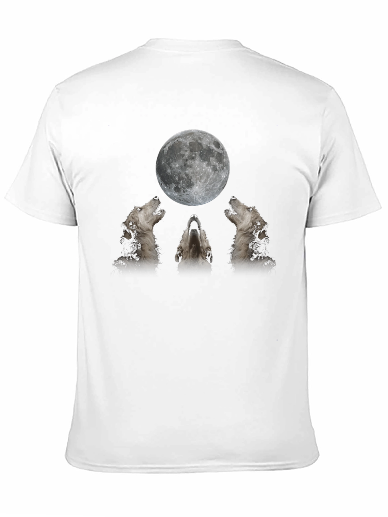Black Wolf Moon Graphic Tee - Black T-Shirt view 11