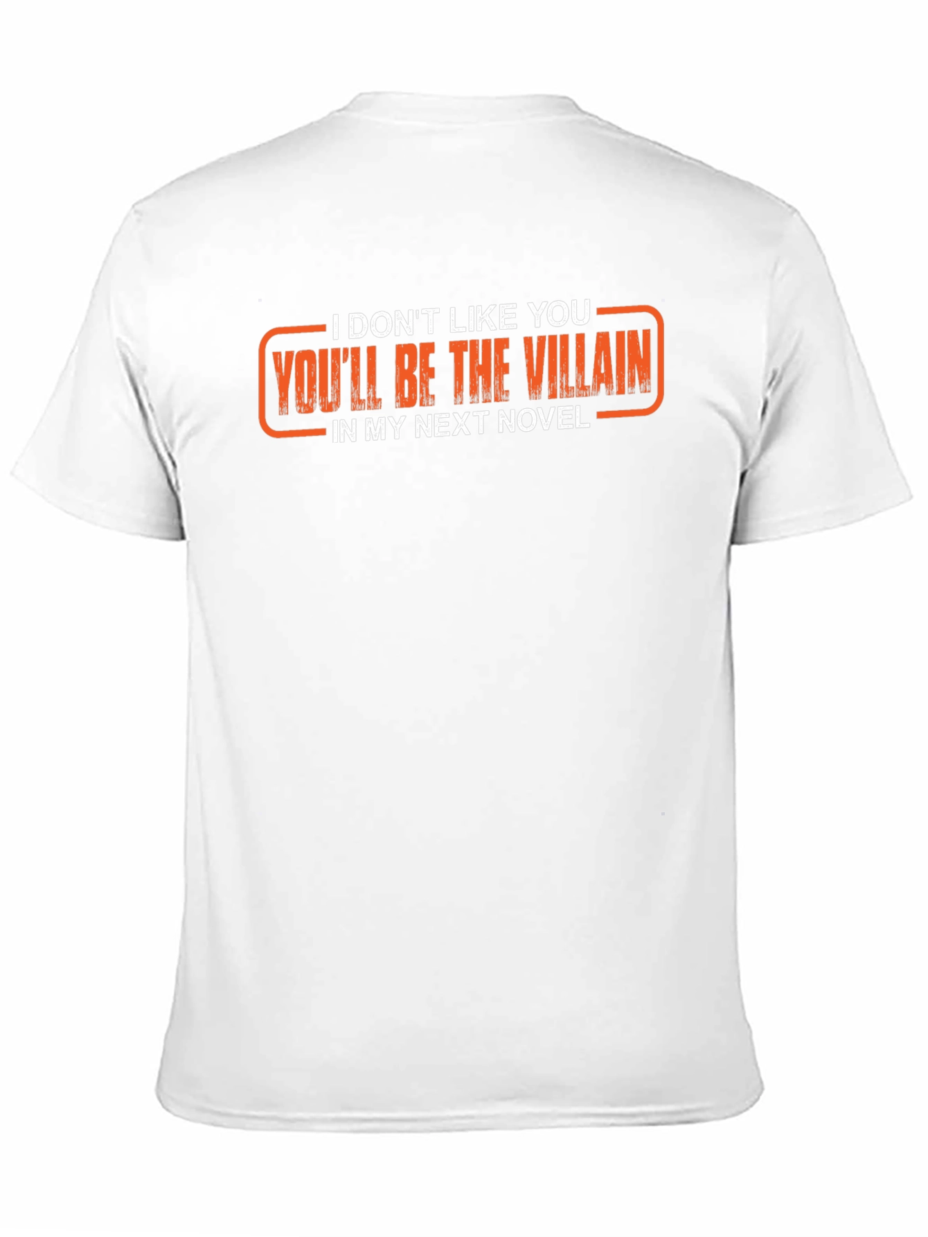 Black Villain Novel Graphic T-Shirt - Black view 11