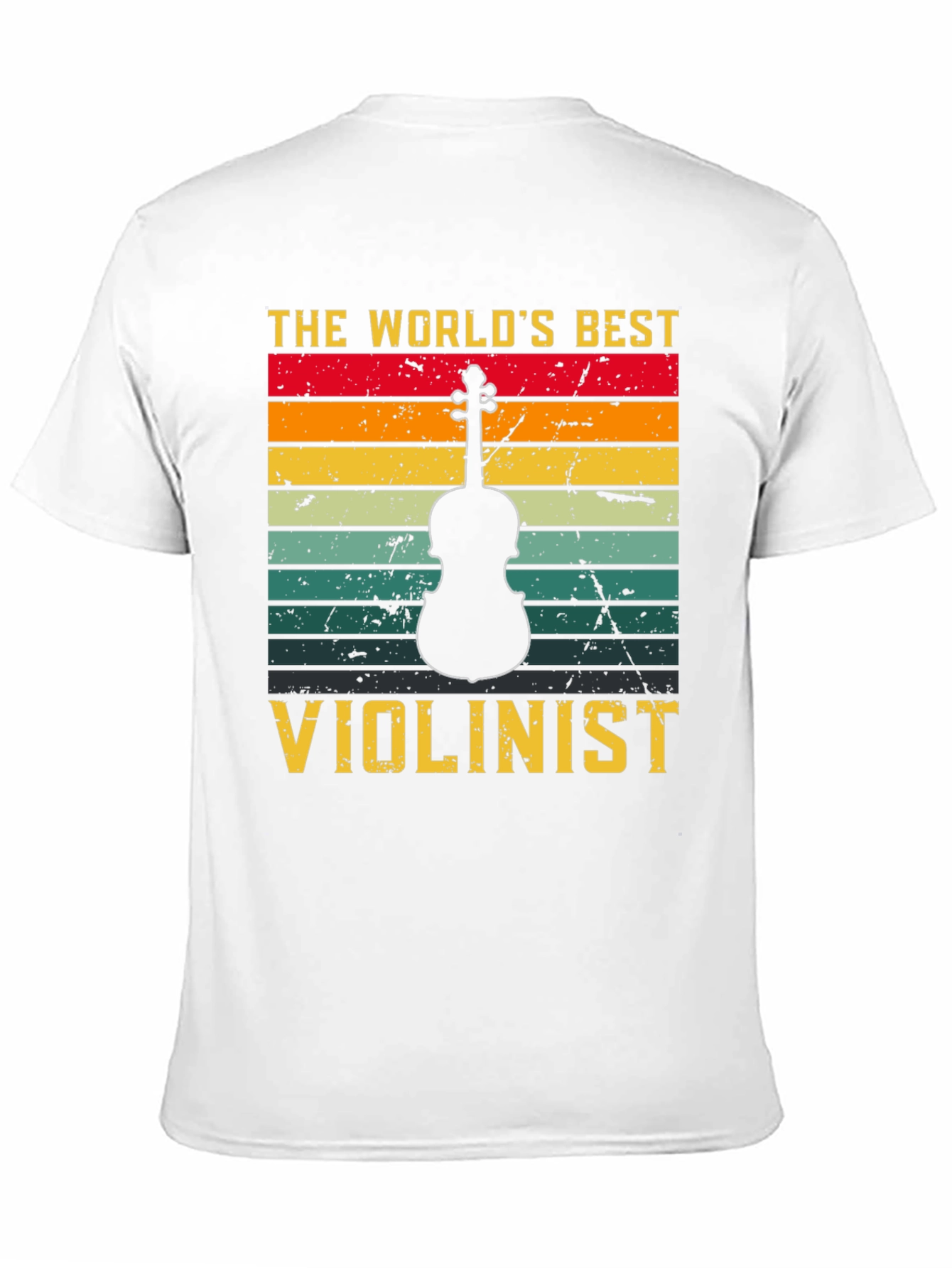 Black World's Best Violinist Graphic Tee view 11