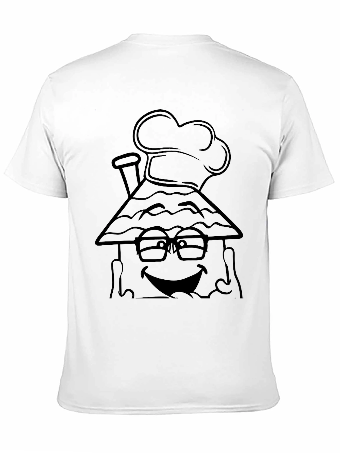 Chef Volcano House Graphic T-Shirt - 11
