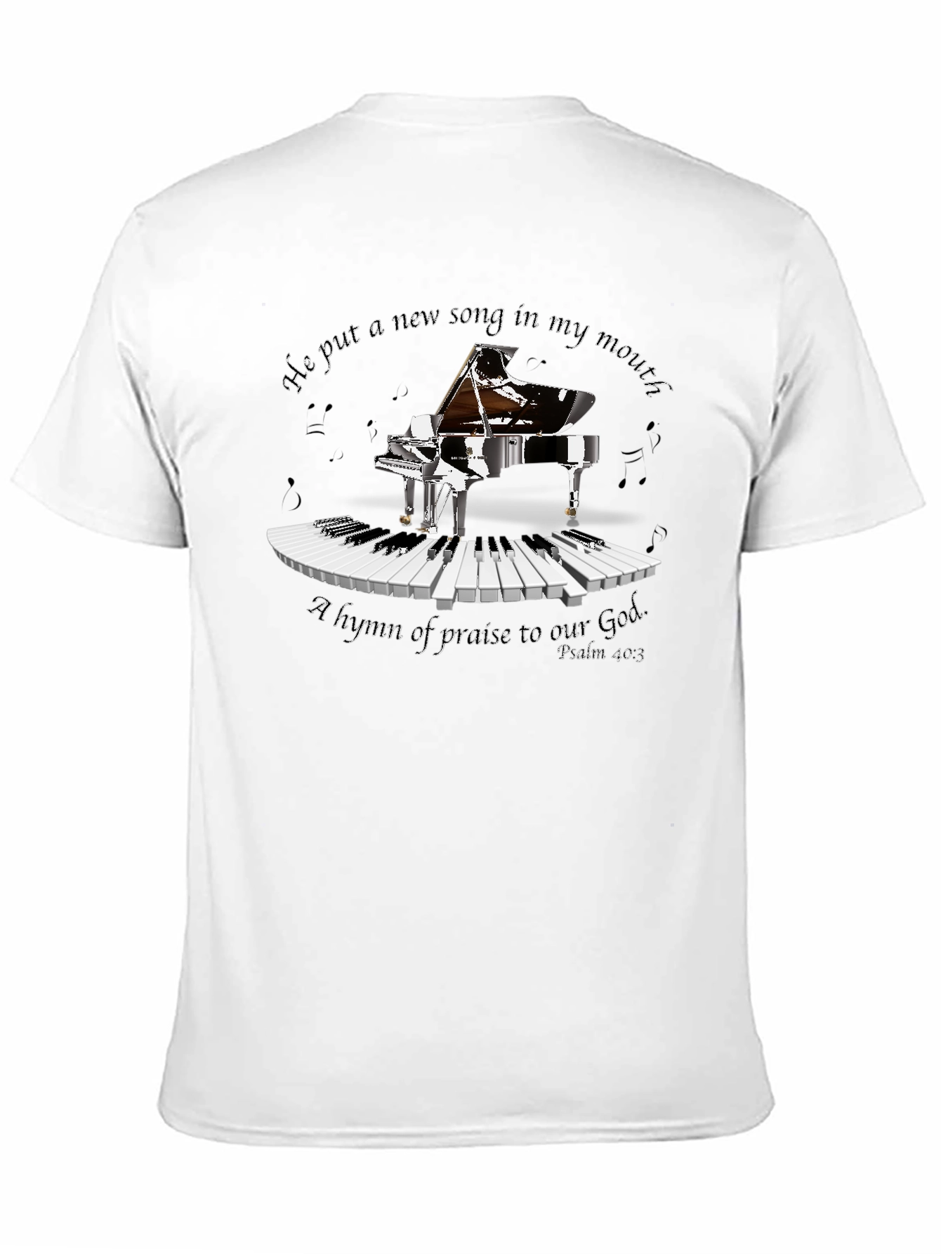 Piano Hymn Praise T-Shirt - 11