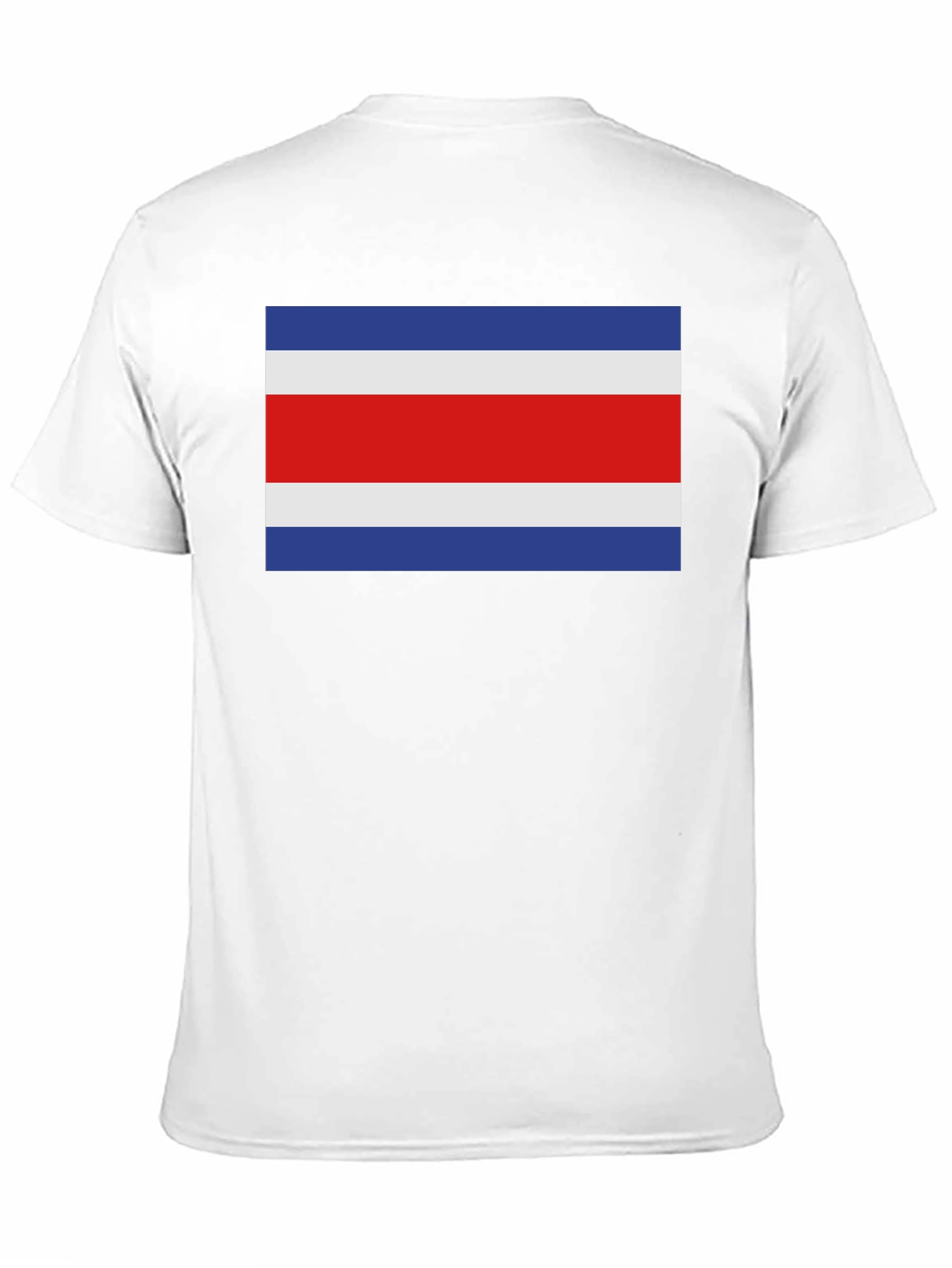 Black Costa Rica Flag T-Shirt - Show Your Pride! view 11