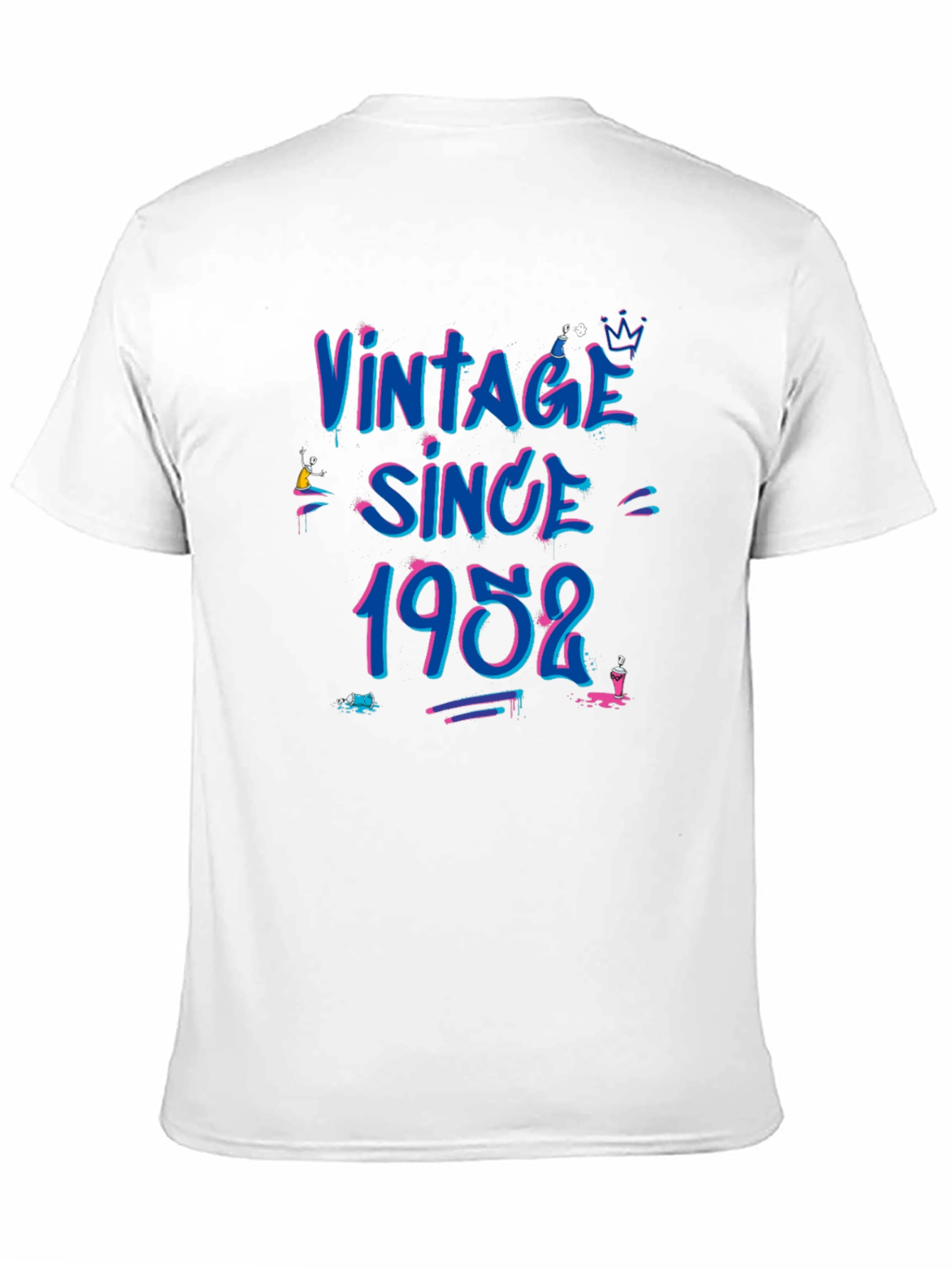 Black Vintage Since 1952 Graphic T-Shirt view 11