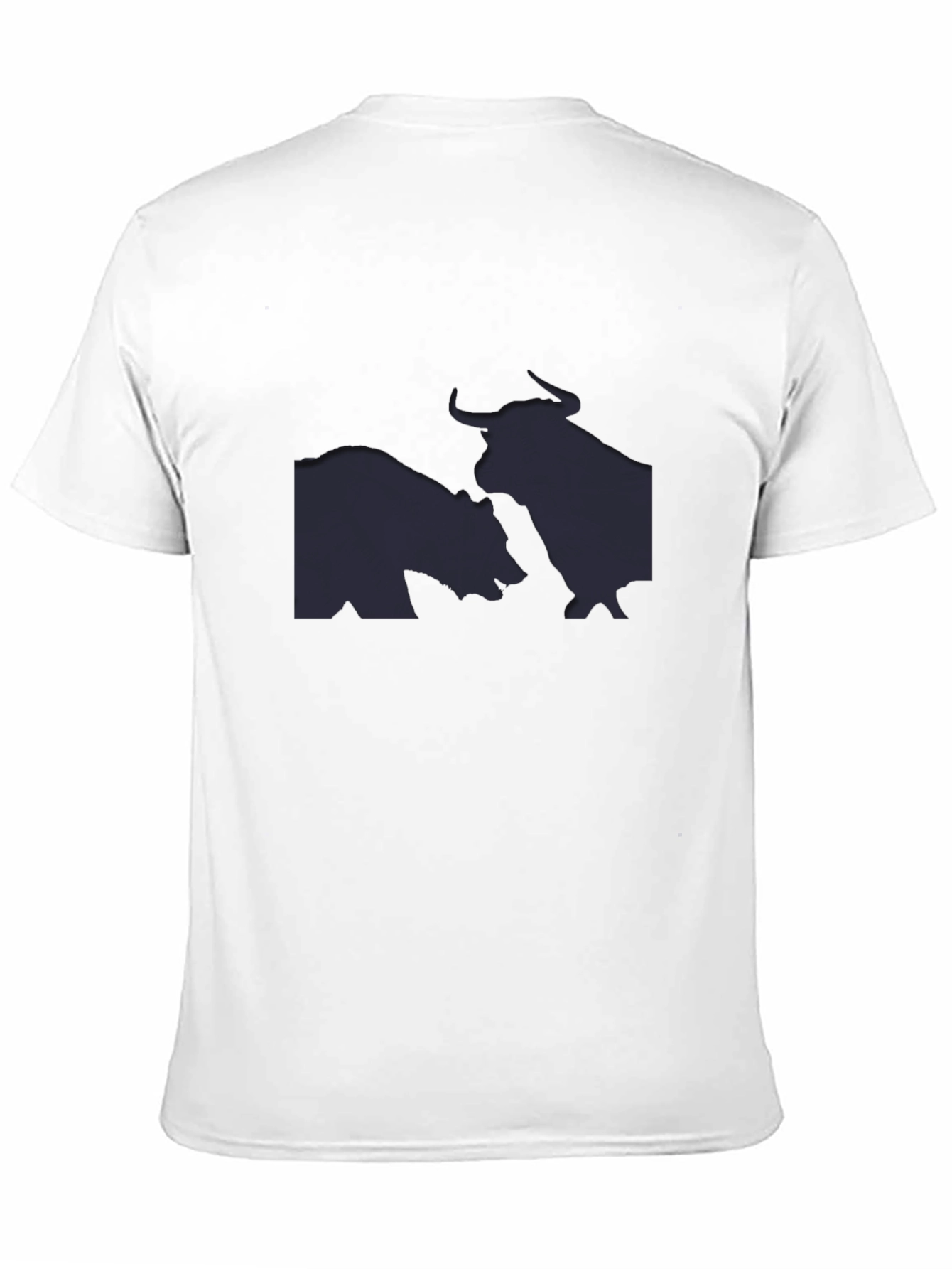 Black Bull vs Bear Graphic Tee - Black view 11