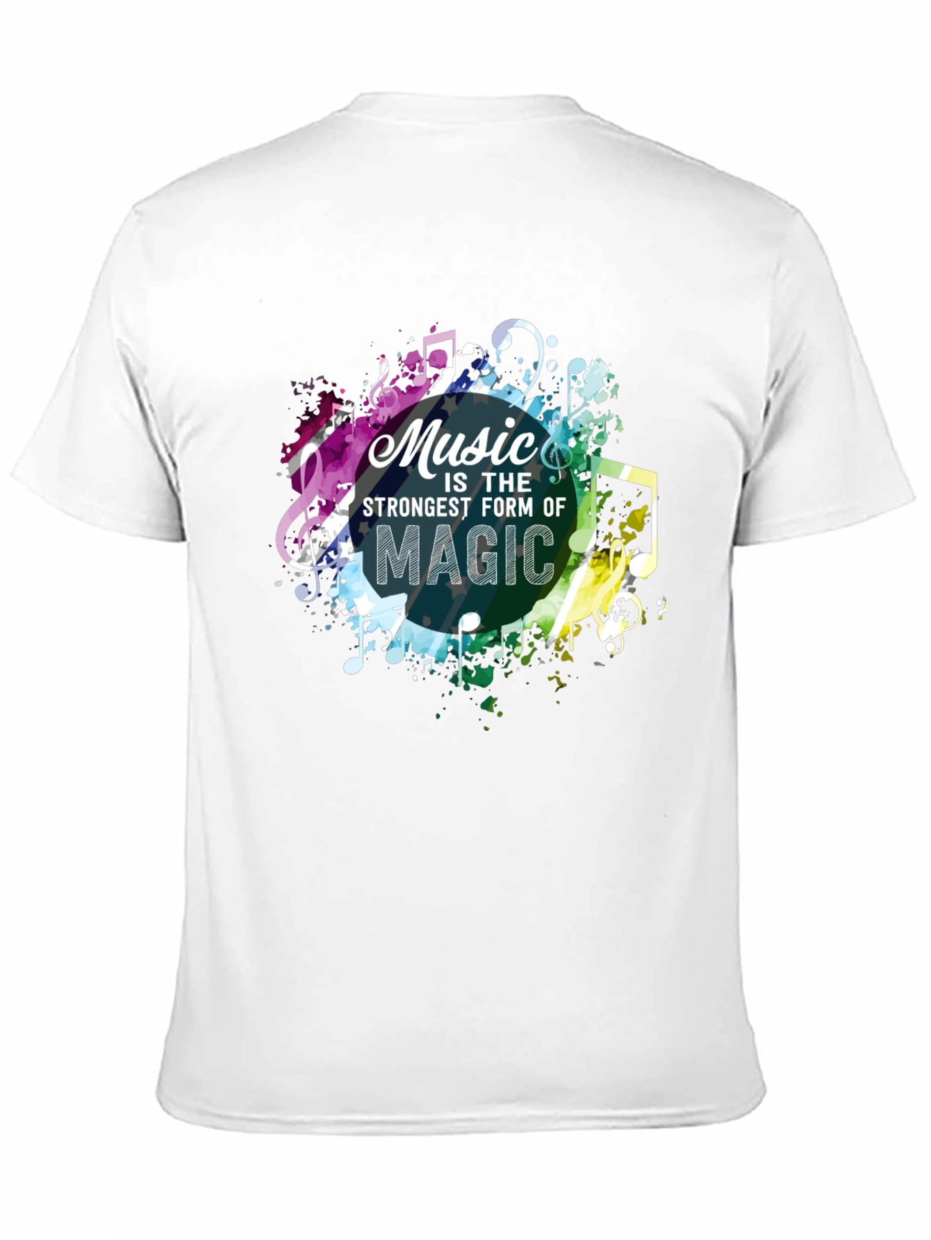 Black Music Is Magic Men's Graphic Tee view 11