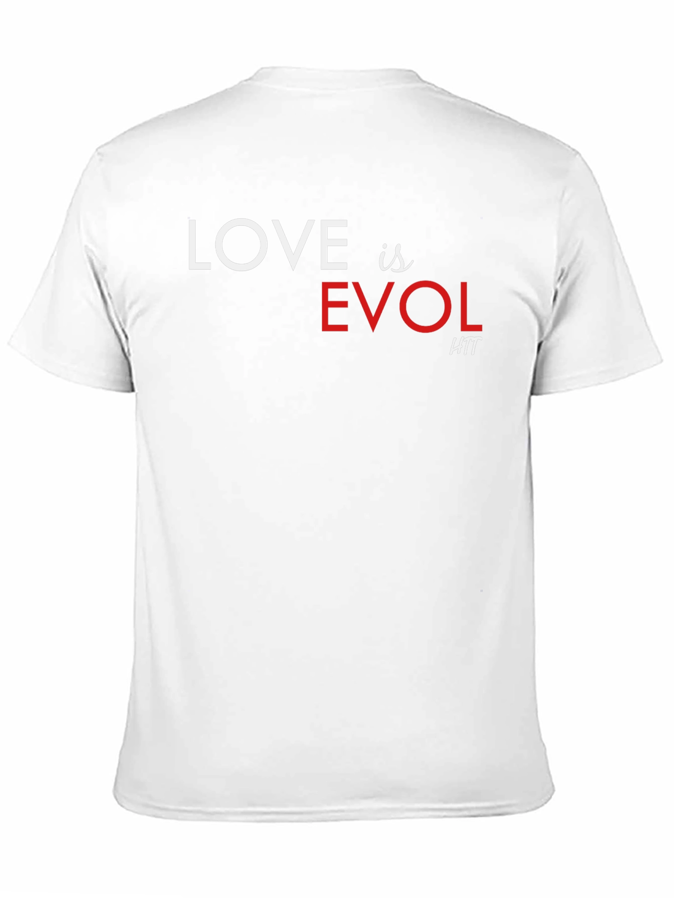 Black Love is EVOL Tee - Black Graphic T-Shirt view 11