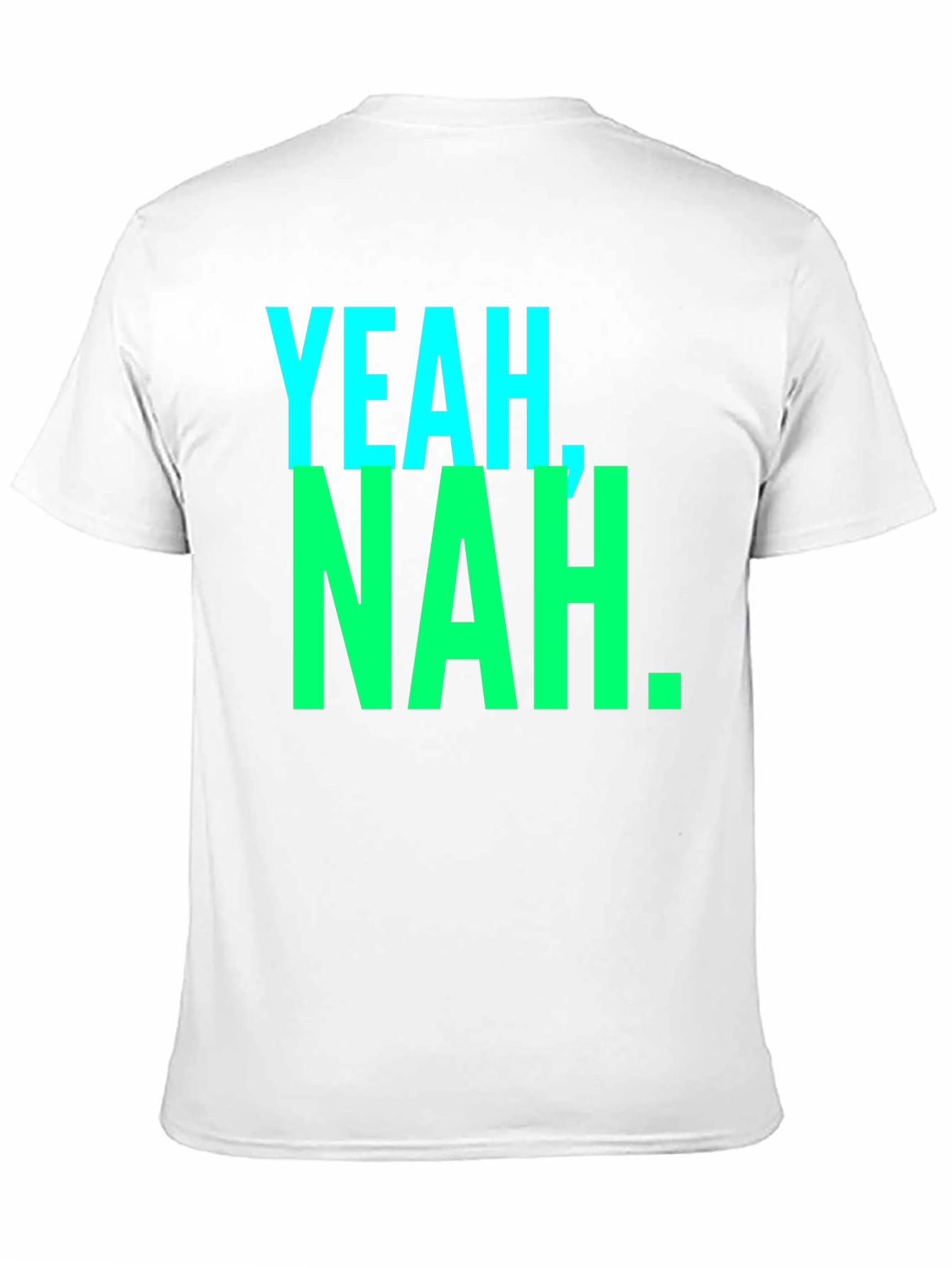 Black Yeah, Nah. Graphic Tee - Casual Style view 11