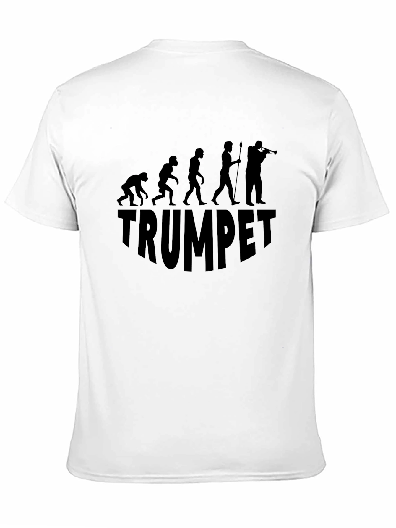 Black Trumpet Evolution Graphic Tee - Black view 11