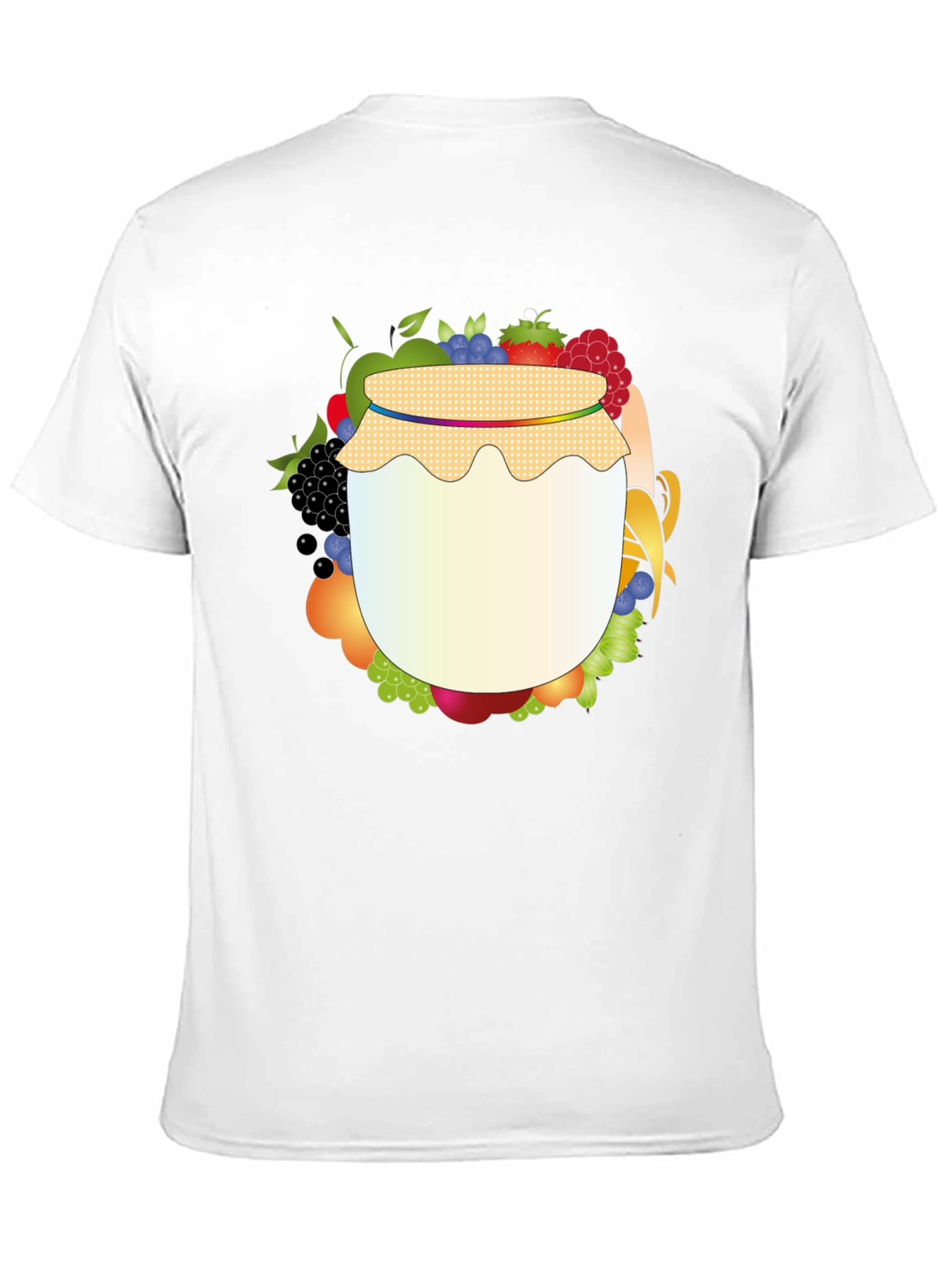Black Fruity Jam Jar Graphic Tee view 11