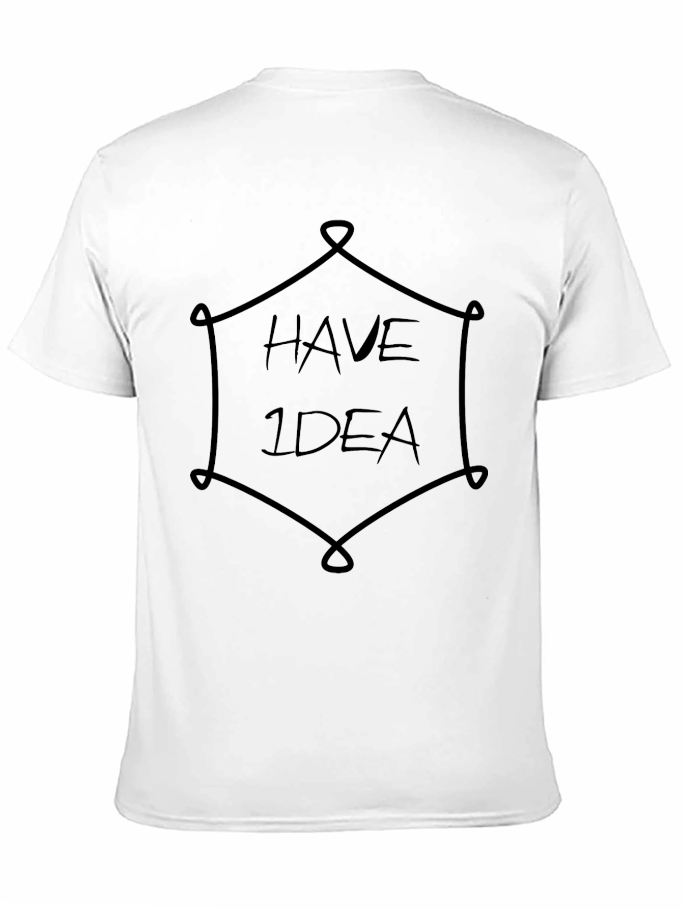 Black Have Idea Graphic Tee - Stylish Cotton T-Shirt view 11