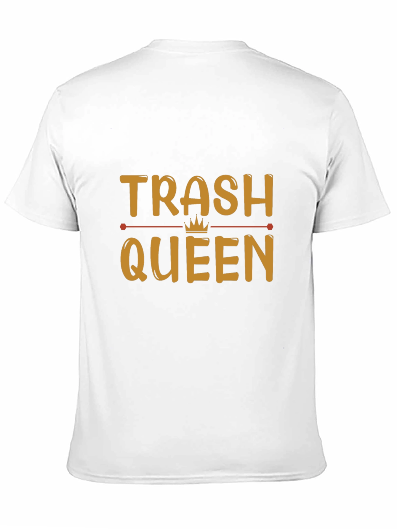 Black Trash Queen Graphic T-Shirt view 11