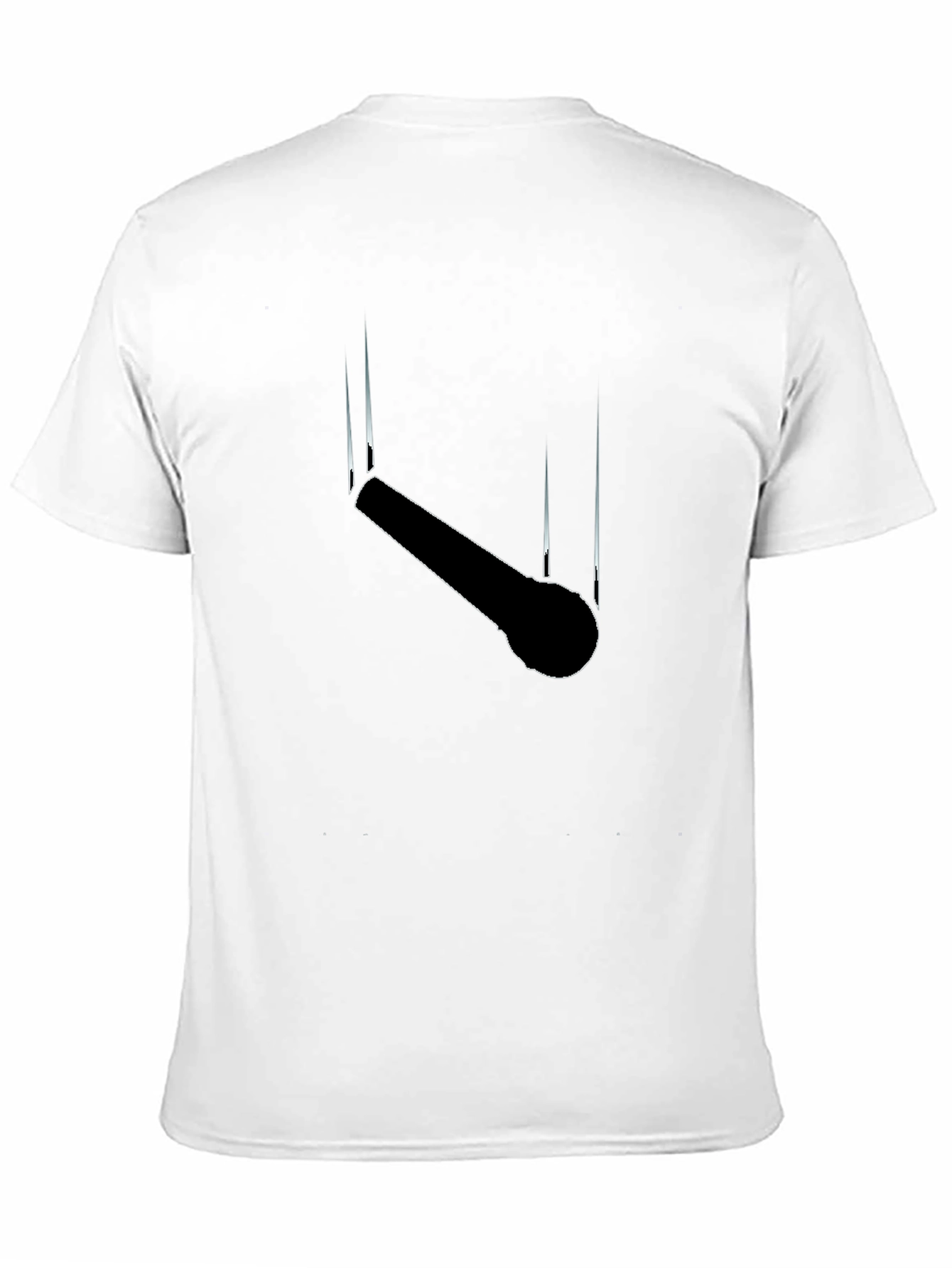 Black Gymnastics Rings T-Shirt - Stylish & Unique view 11