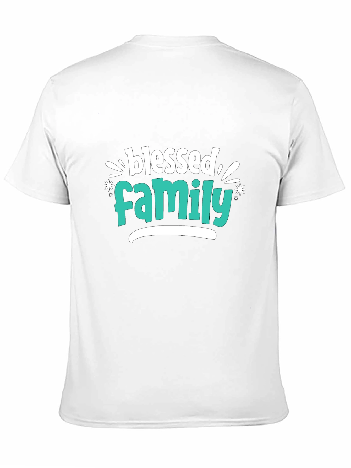 Black Blessed Family Graphic Tee - Stylish Comfort view 11