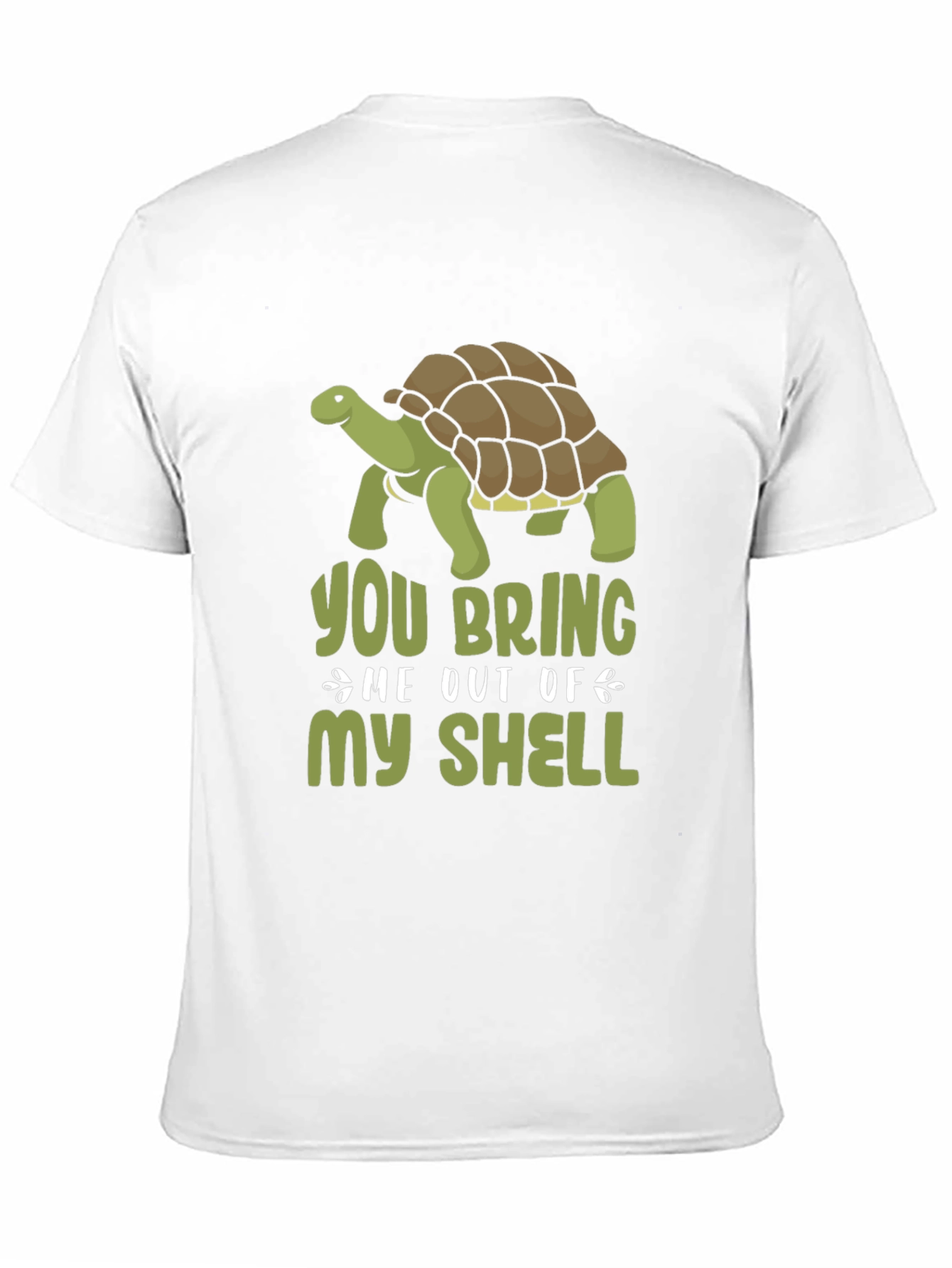 Black You Bring Me Out of My Shell Turtle Graphic Tee view 11