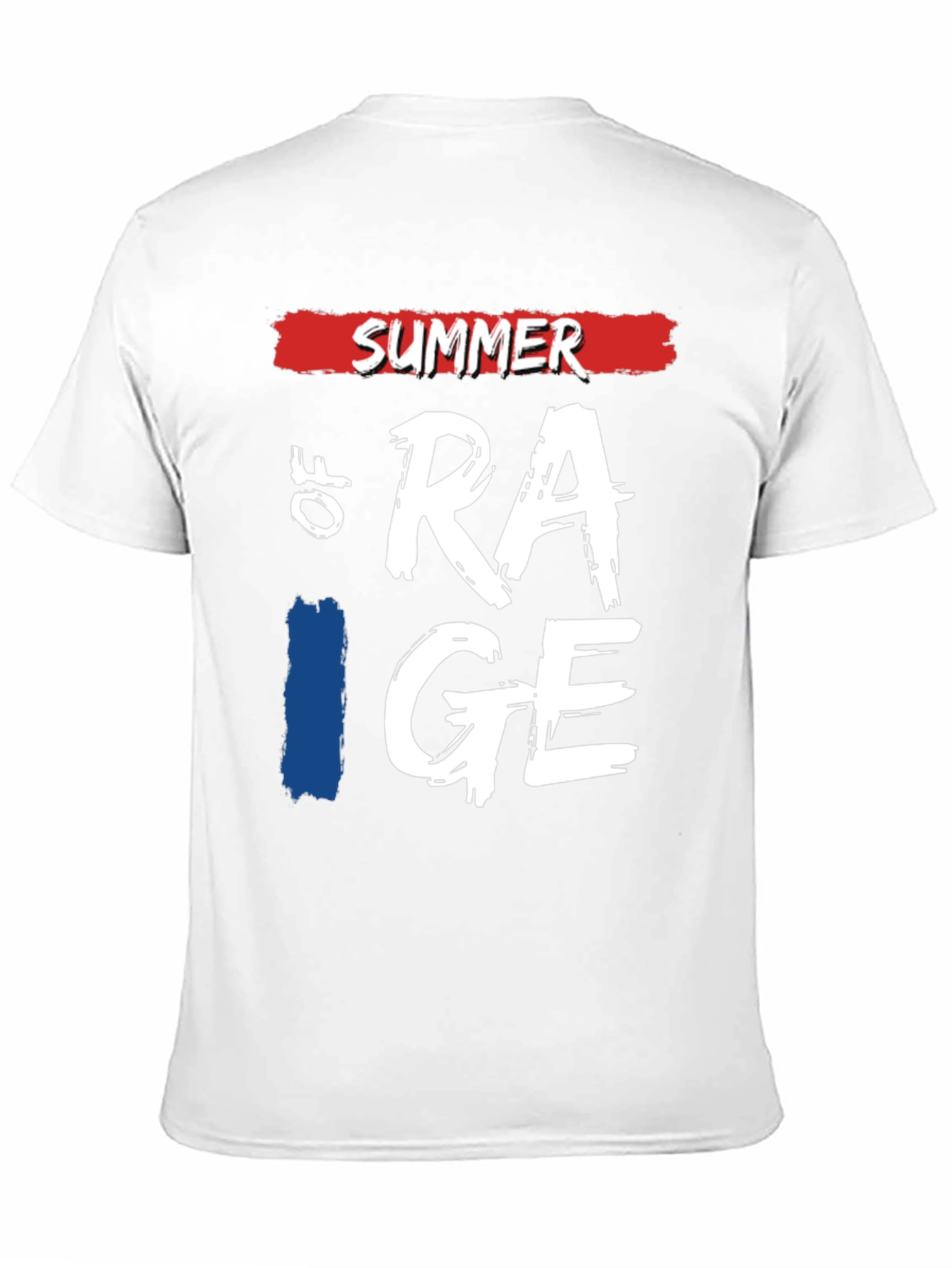 Black Summer of Rage Graphic Tee - Cool Casual Style view 11