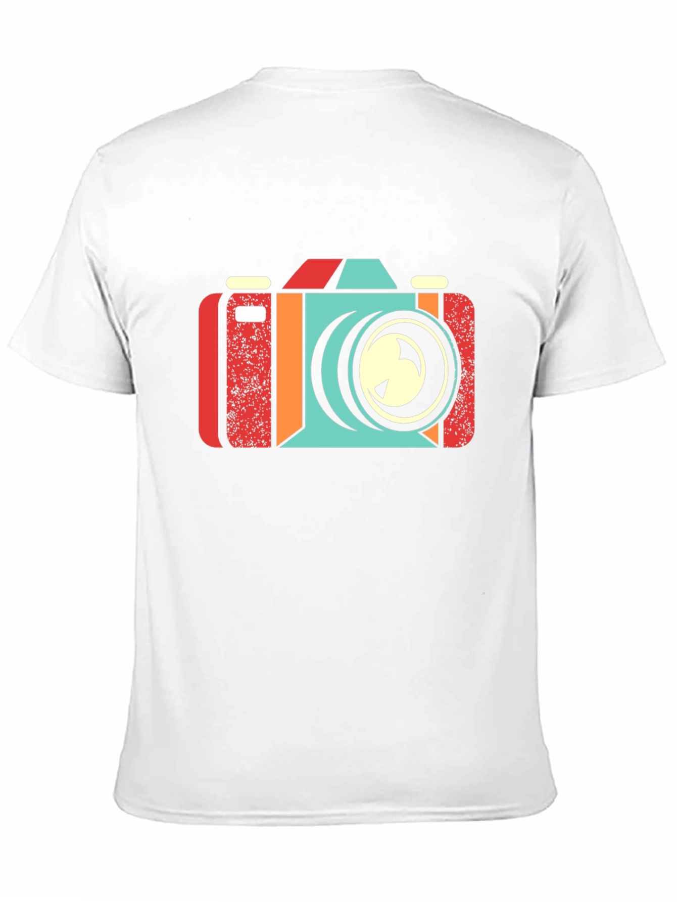 Black Retro Camera Graphic T-Shirt - Black view 11