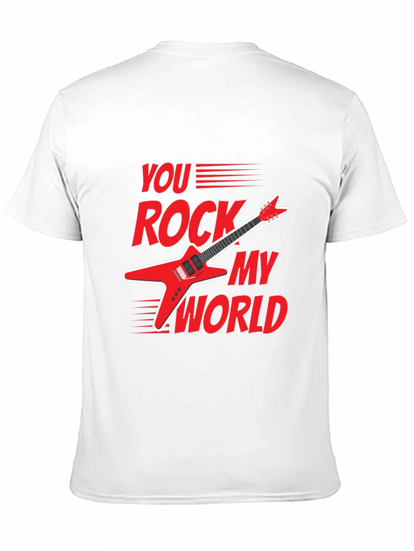 Black You Rock My World Graphic Tee view 11