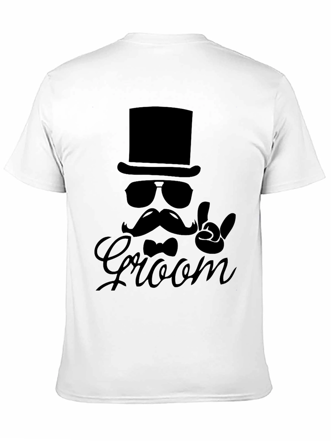 Black Groom Graphic T-Shirt - Bachelor Party Ready view 11
