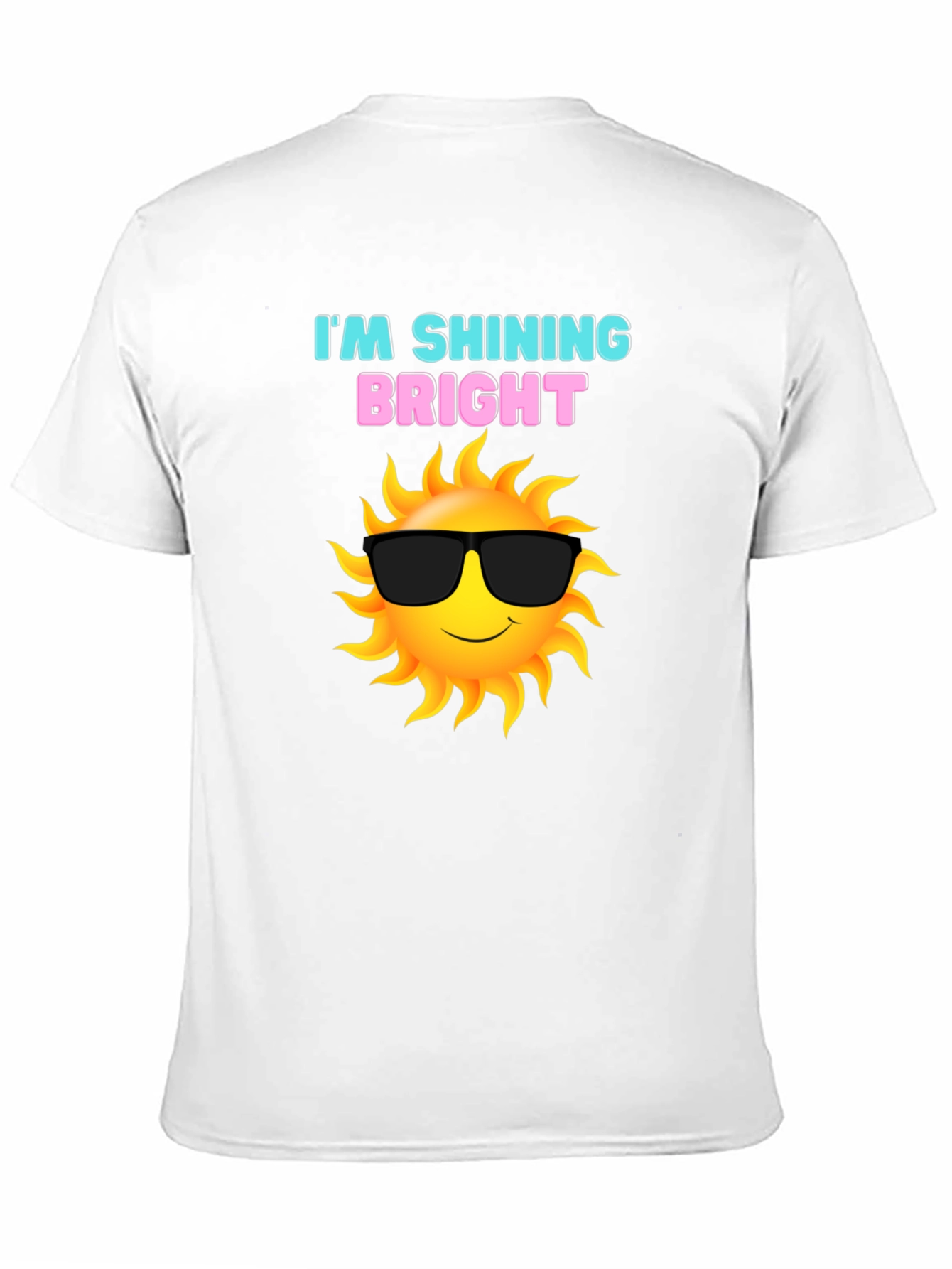 Black Shining Bright Sun Graphic Tee - Black view 11