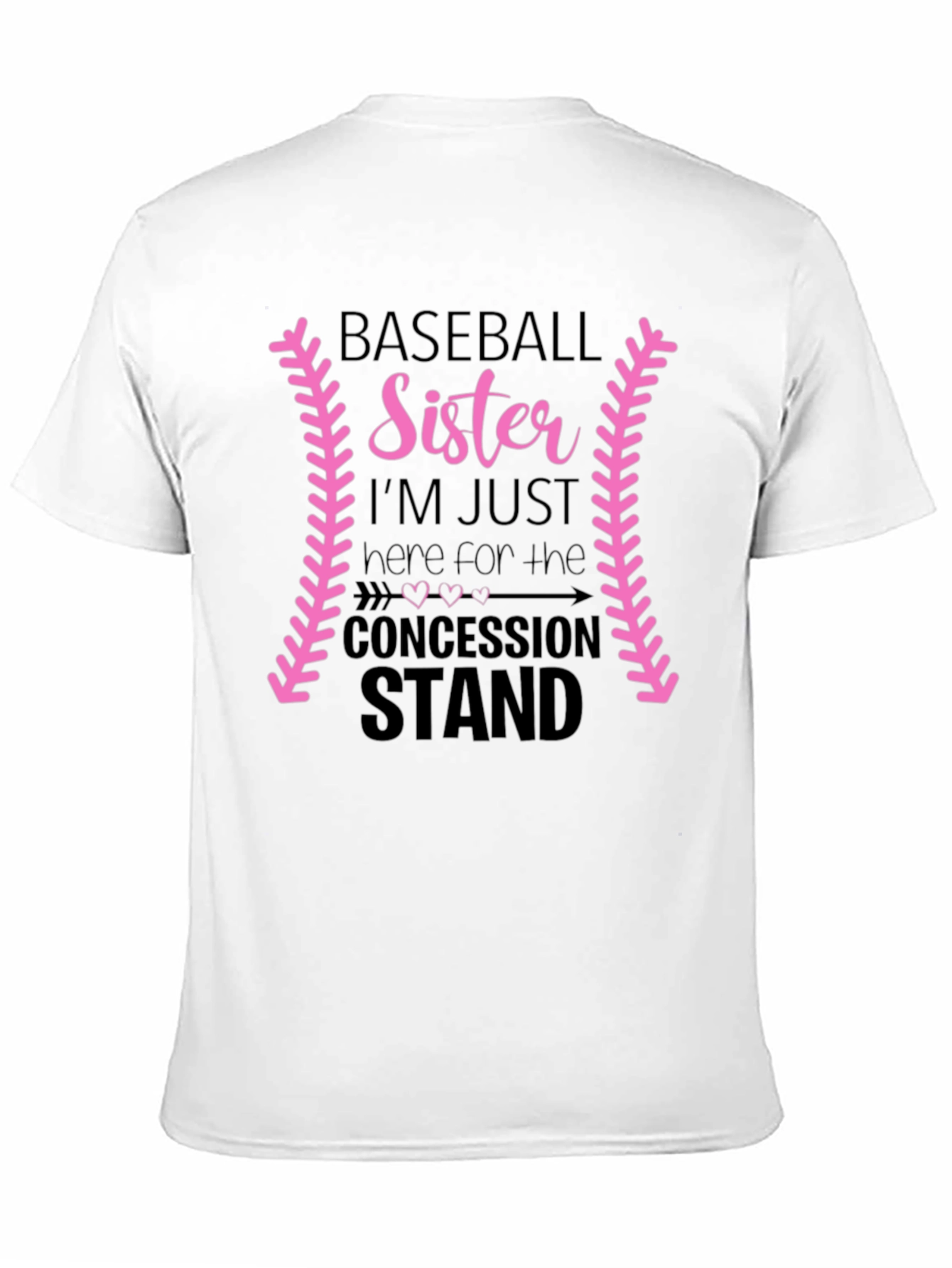 Baseball Sister Concession Stand T-Shirt - 11
