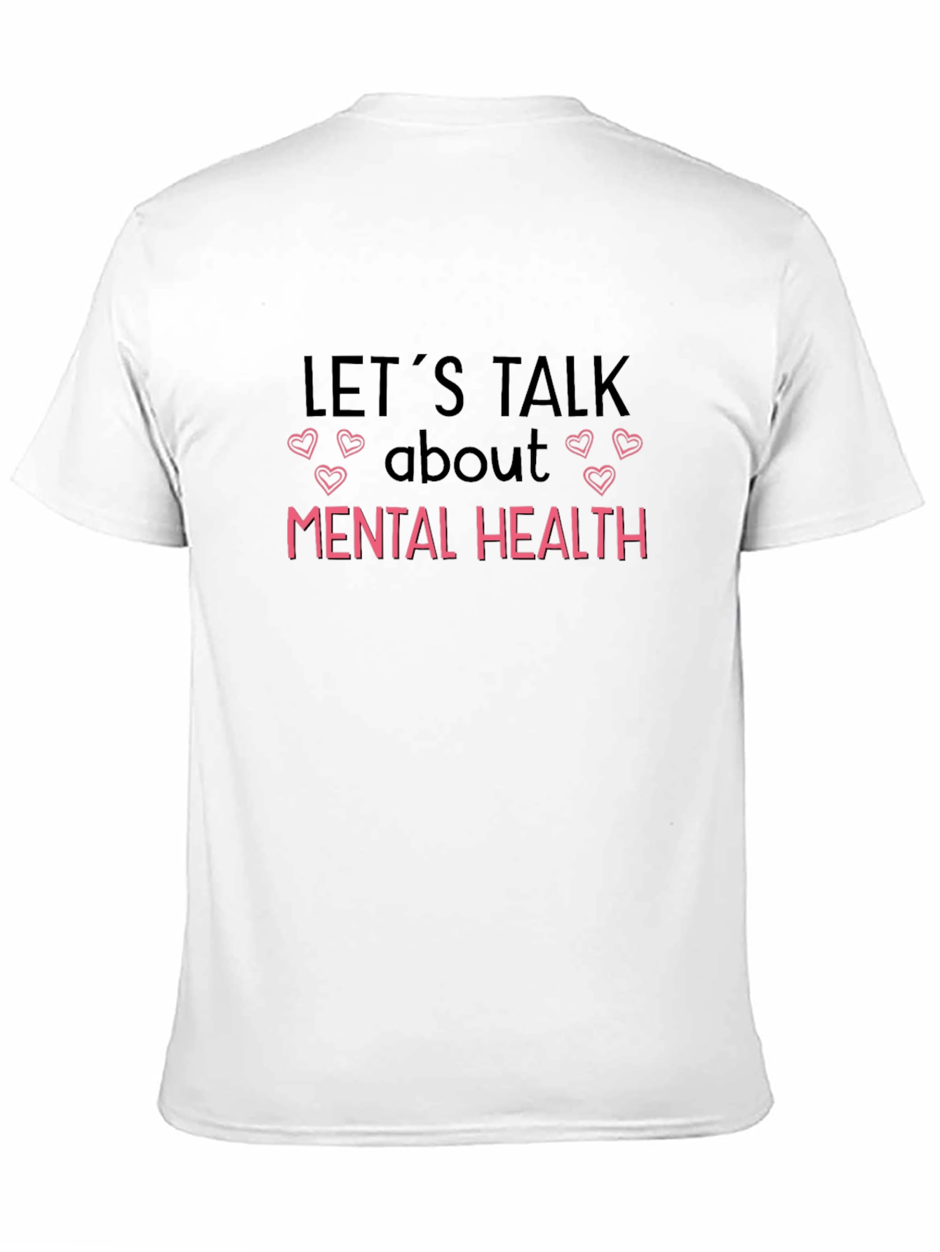 Black Mental Health Awareness T-Shirt - Let's Talk! view 11