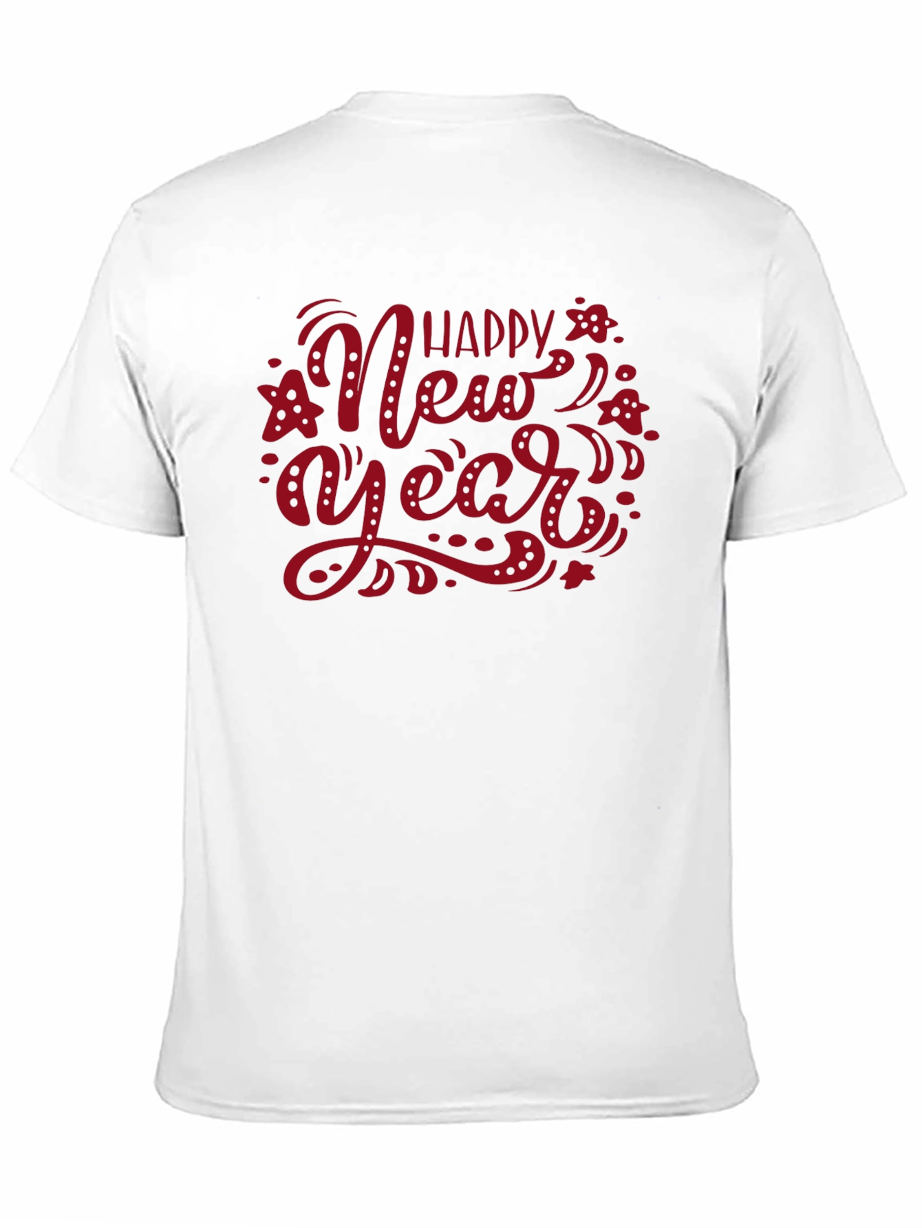 Black Happy New Year Graphic Tee view 11