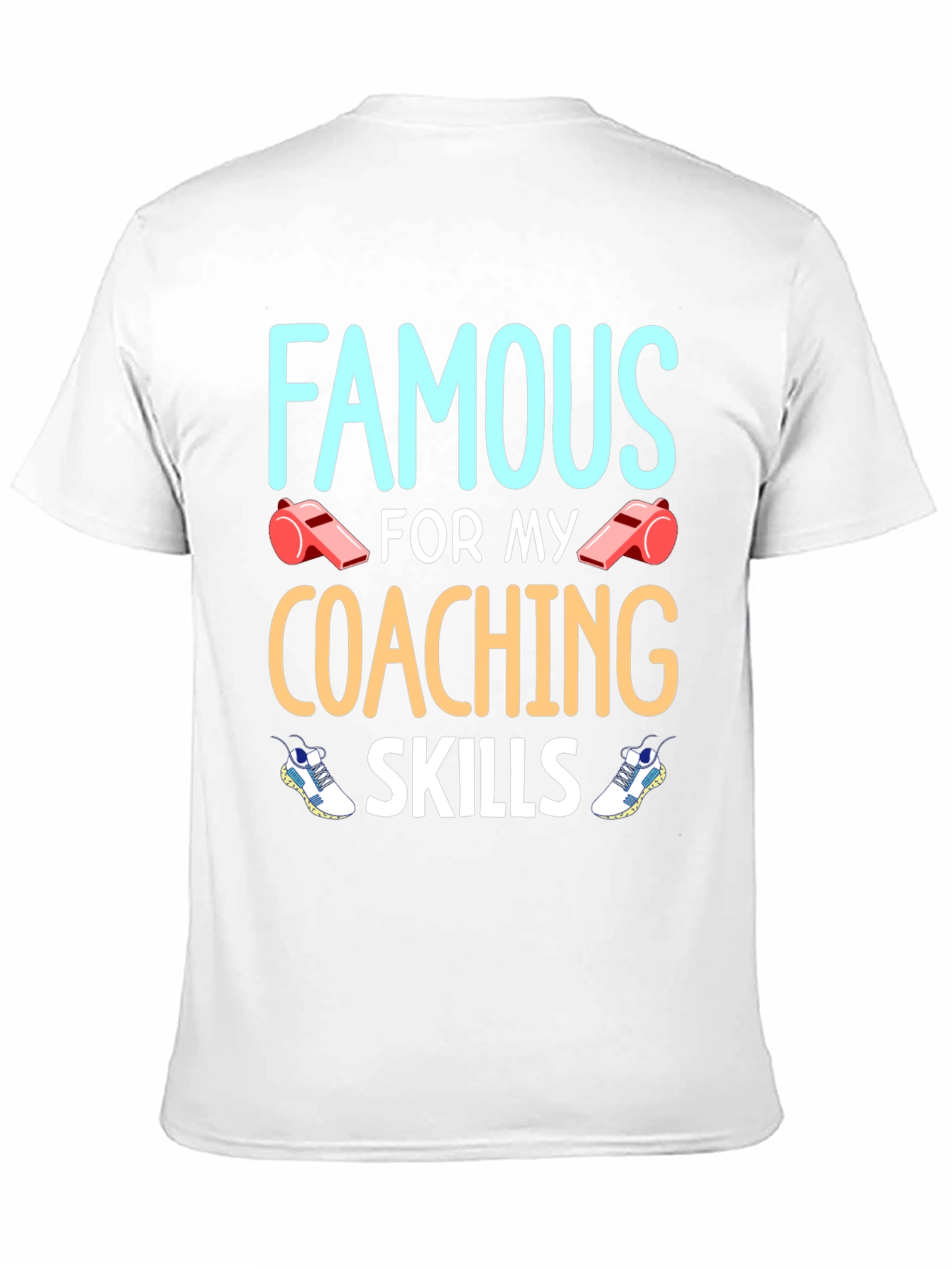 Black Famous Coaching Skills Graphic T-Shirt view 11