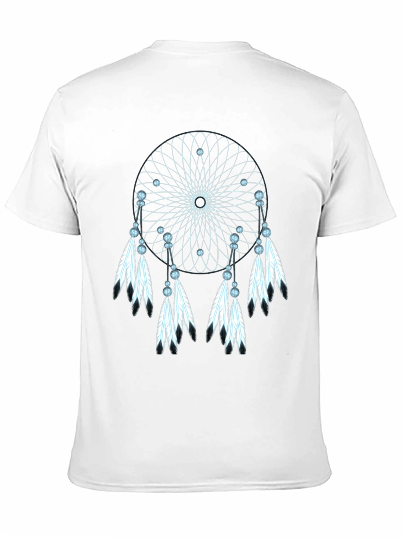 Black Dreamcatcher Graphic Tee - Boho Style view 11