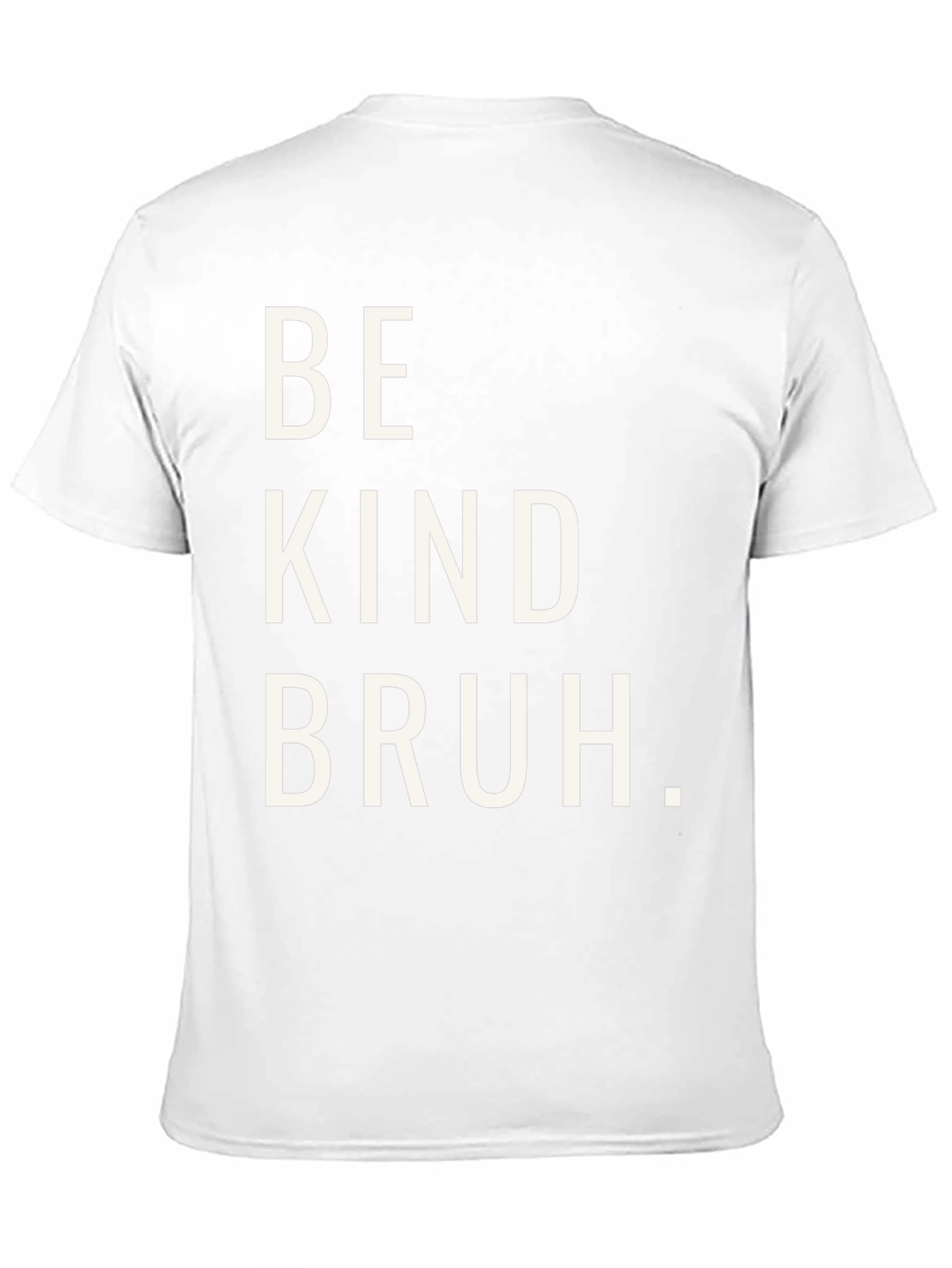 Black Be Kind Bruh Graphic Tee - Casual Comfort view 11