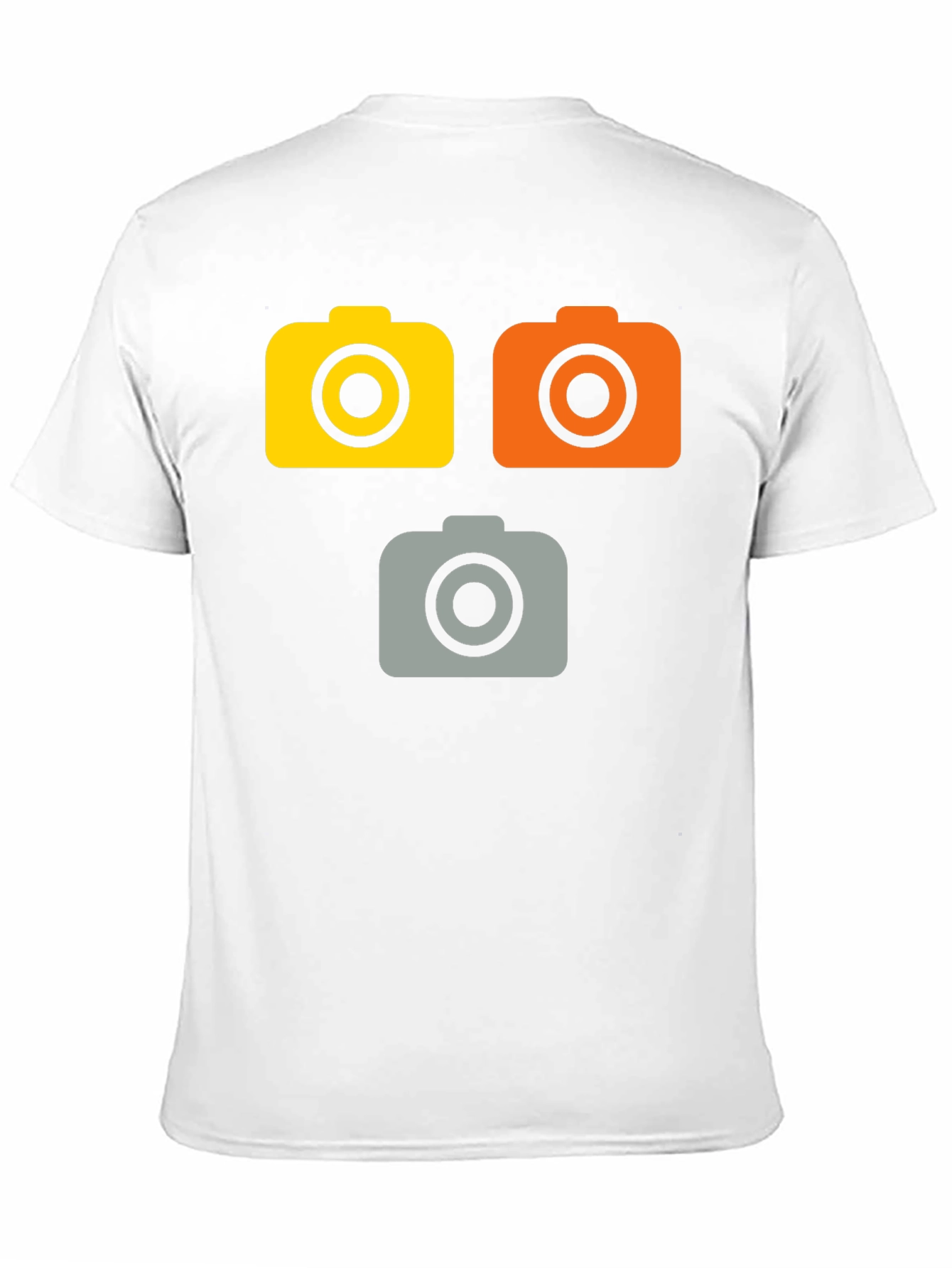 Black Retro Camera Graphic Tee - Black view 11