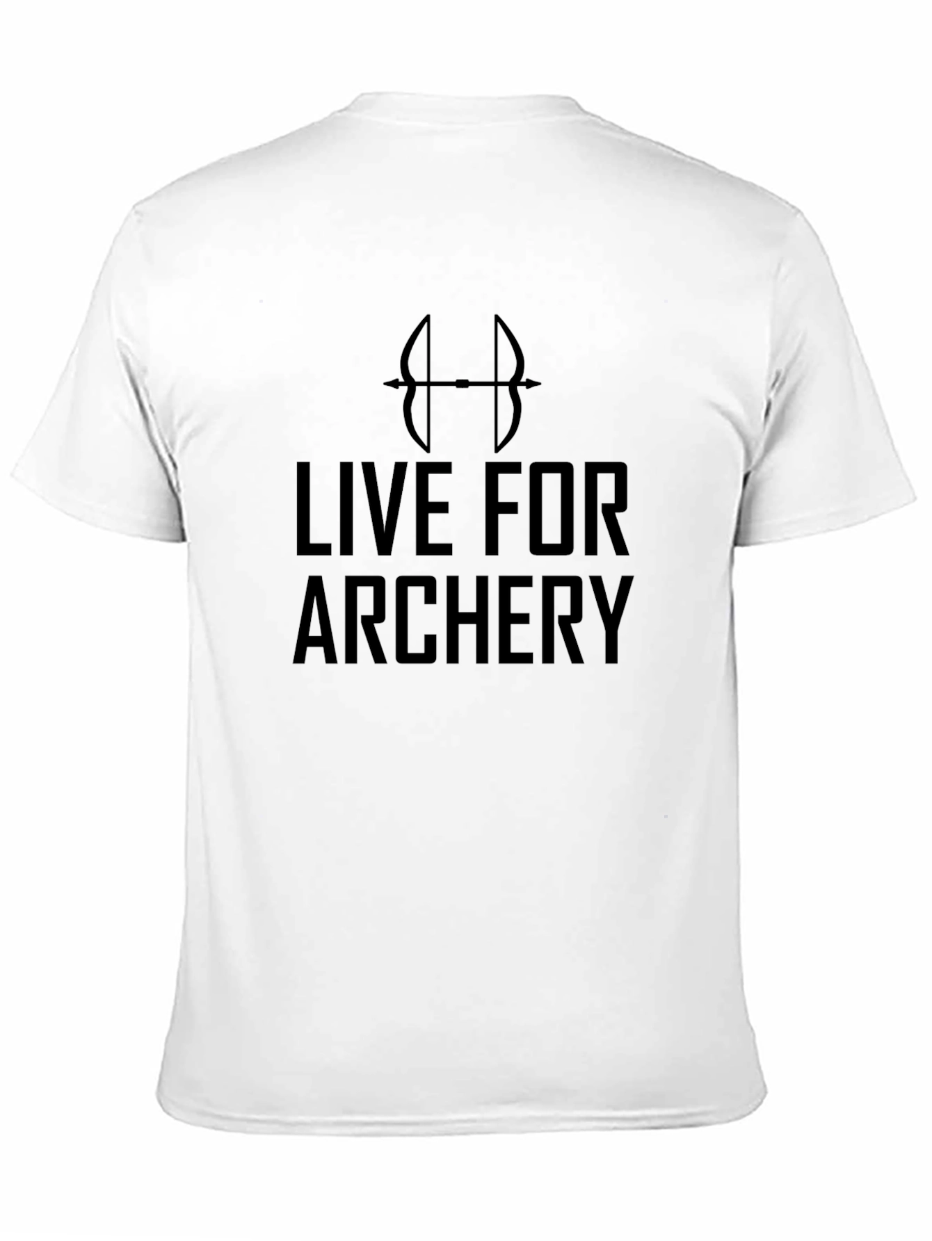 Black Live for Archery Black T-Shirt, Archer Gift view 11