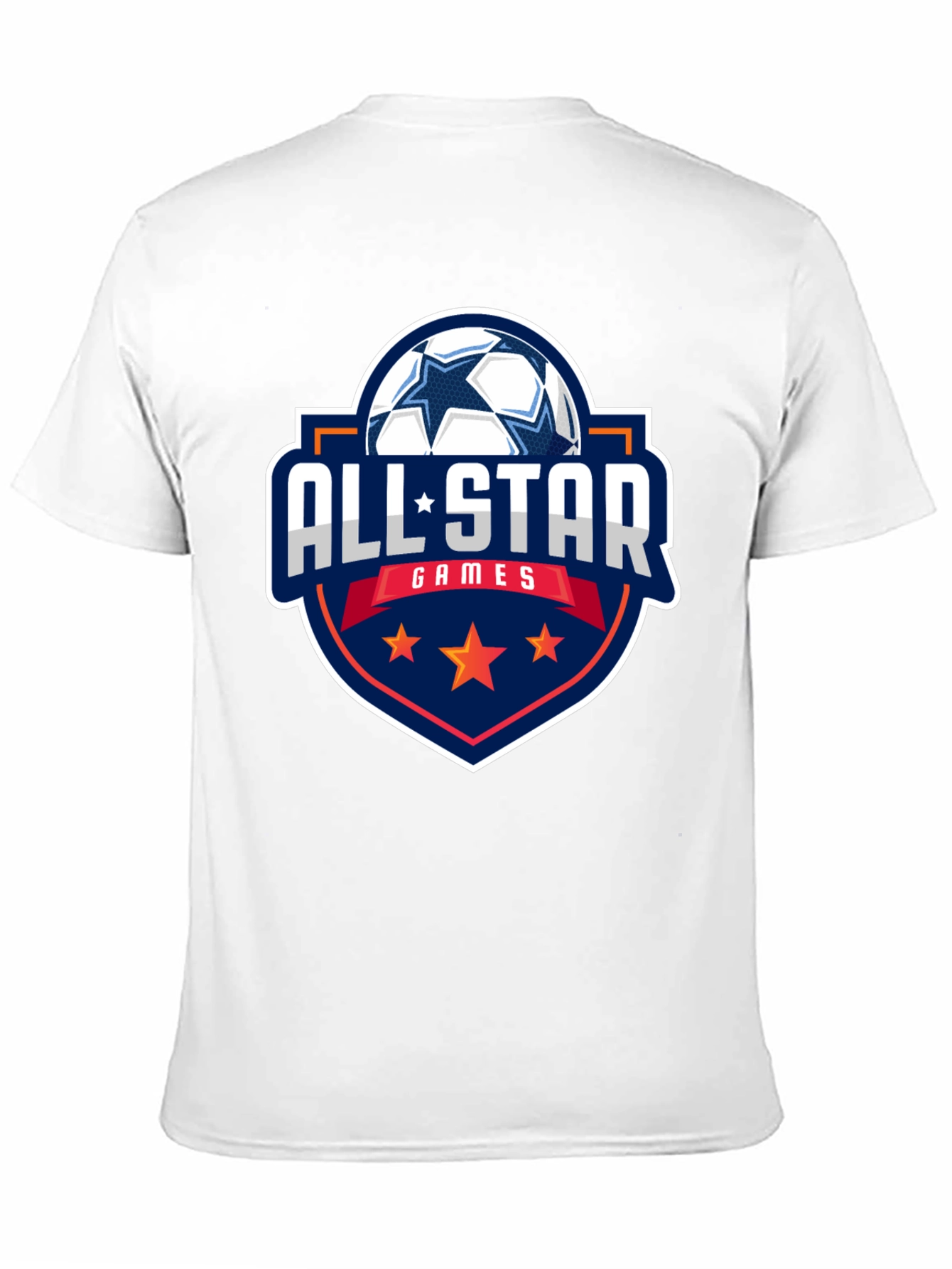 Black All-Star Games Soccer Graphic Tee - Black Cotton view 11