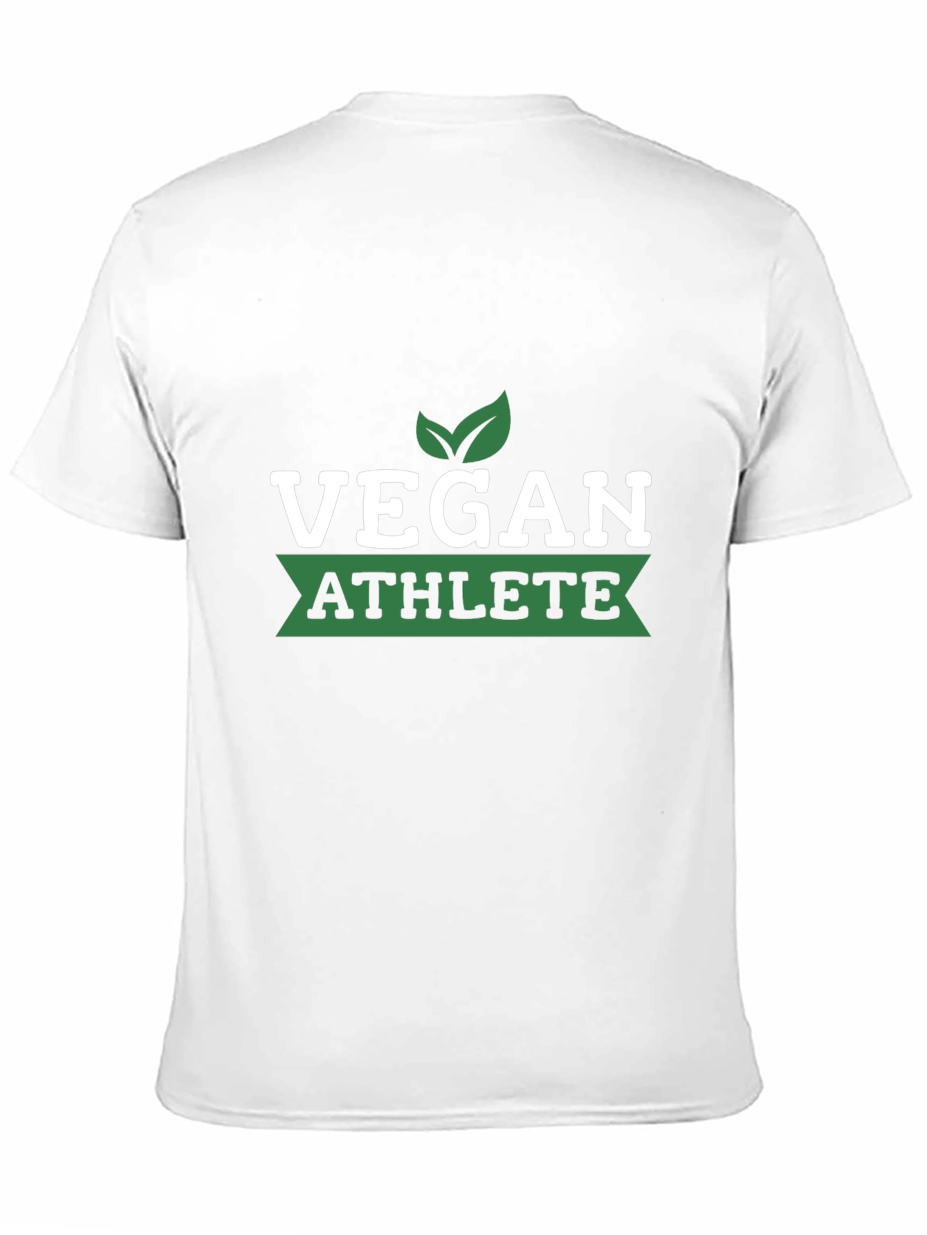 Black Vegan Athlete T-Shirt - Black view 11