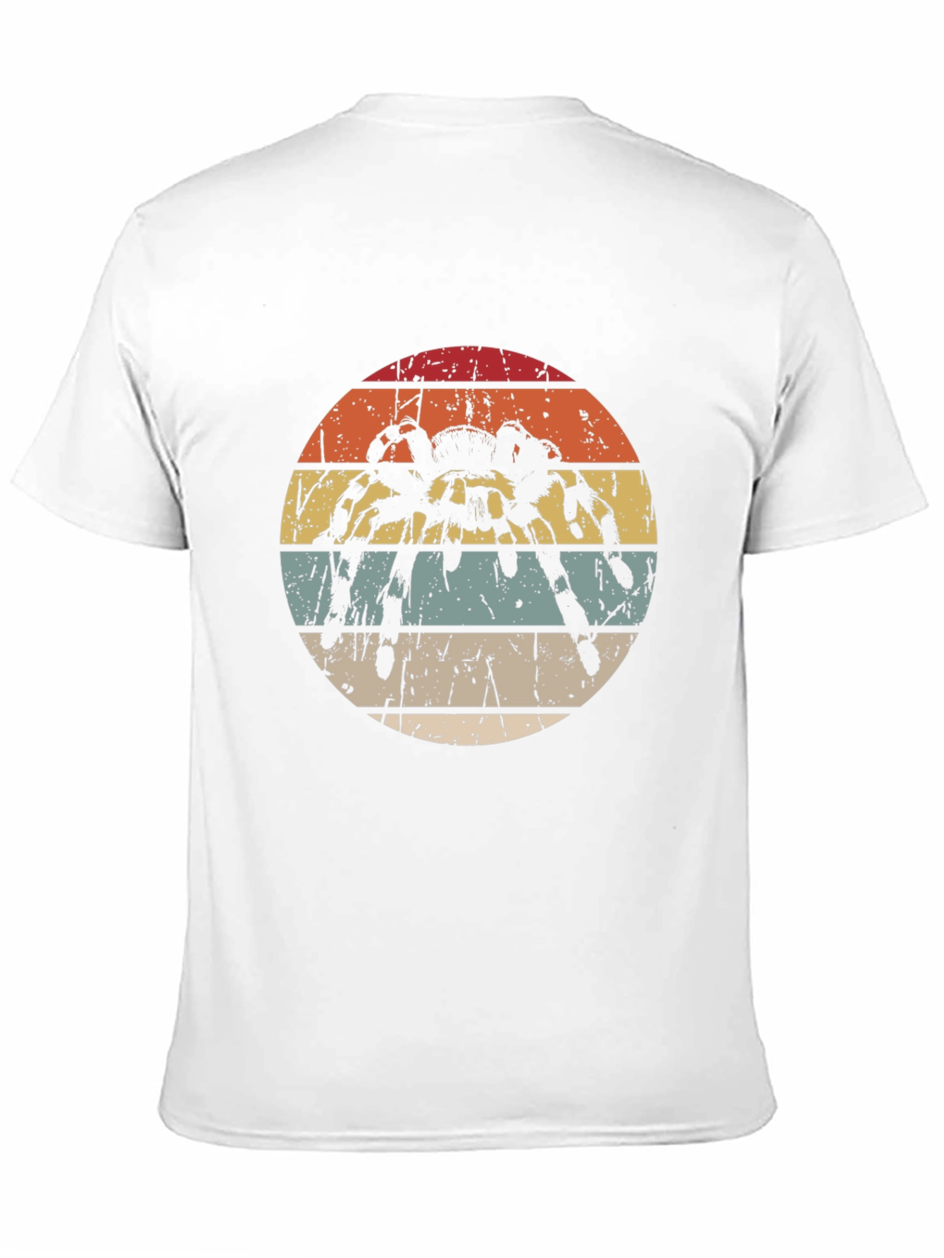 Black Retro Tarantula Graphic Tee - Vintage Spider T-Shirt view 11