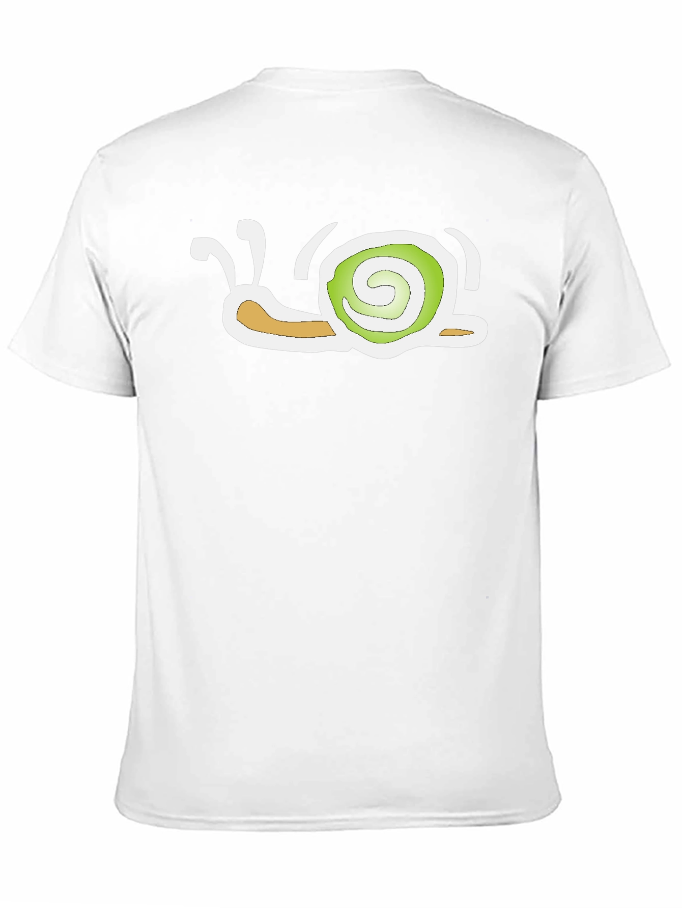 Black Snail Graphic T-Shirt - Unique Cartoon Design view 11