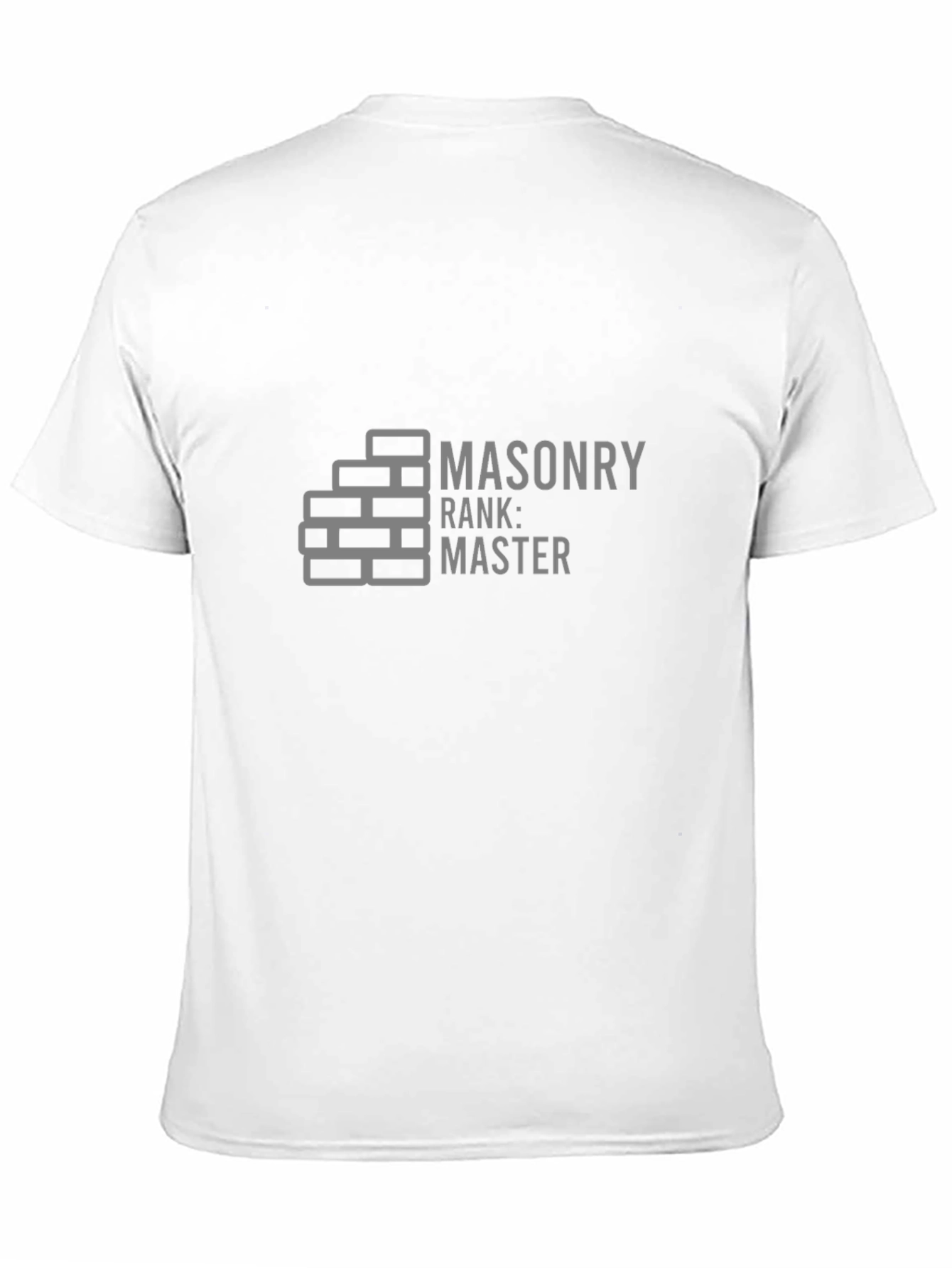 Black Masonry Master Rank Black T-Shirt view 11