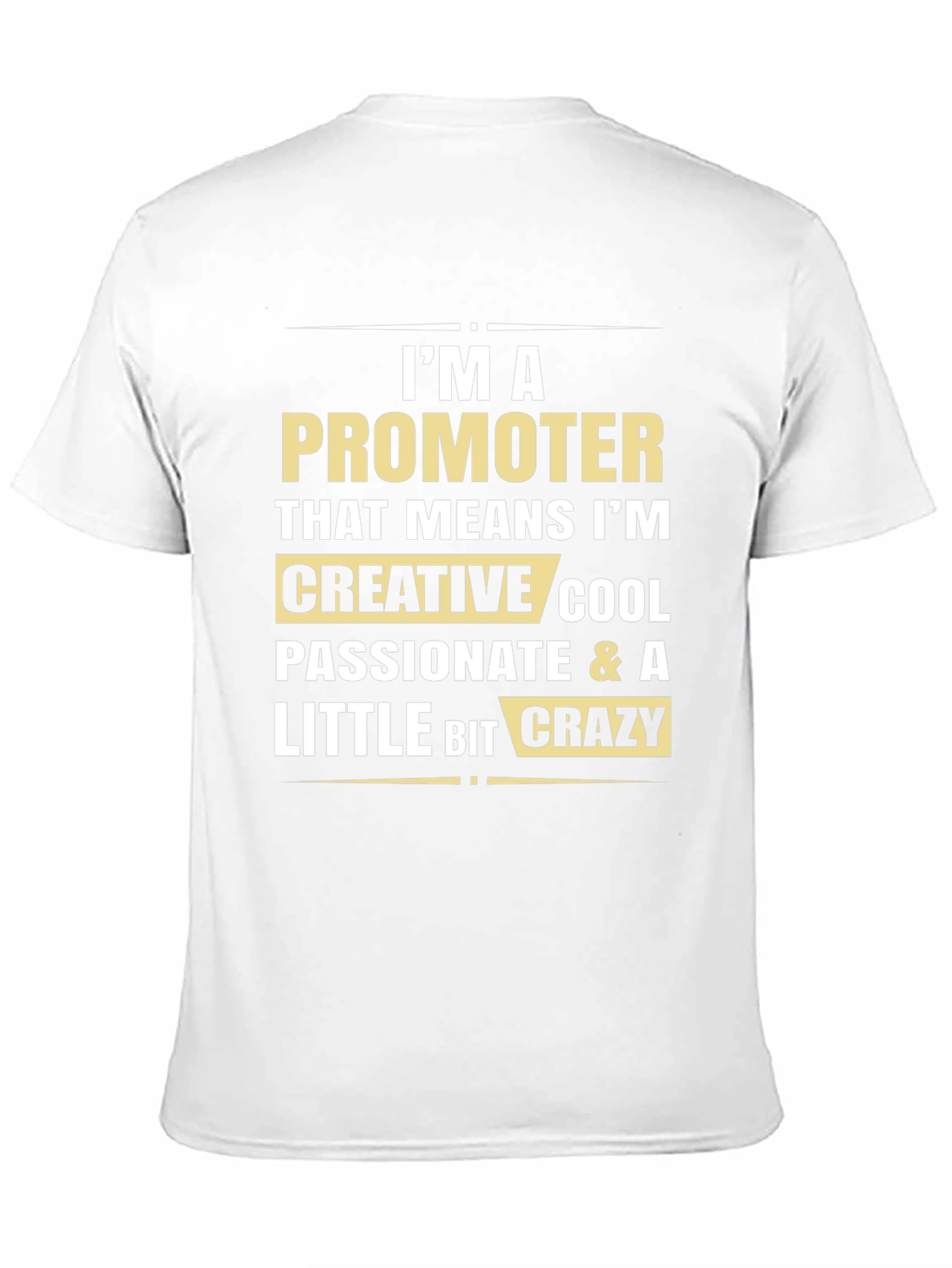 Black Promoter Creative Cool Passionate T-Shirt view 11