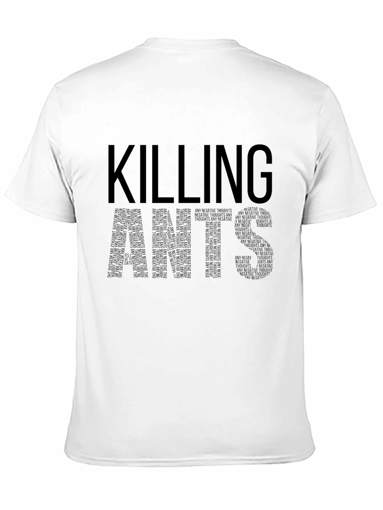 Black Killing Ants Tee - Negative Thought Crushing Power view 11
