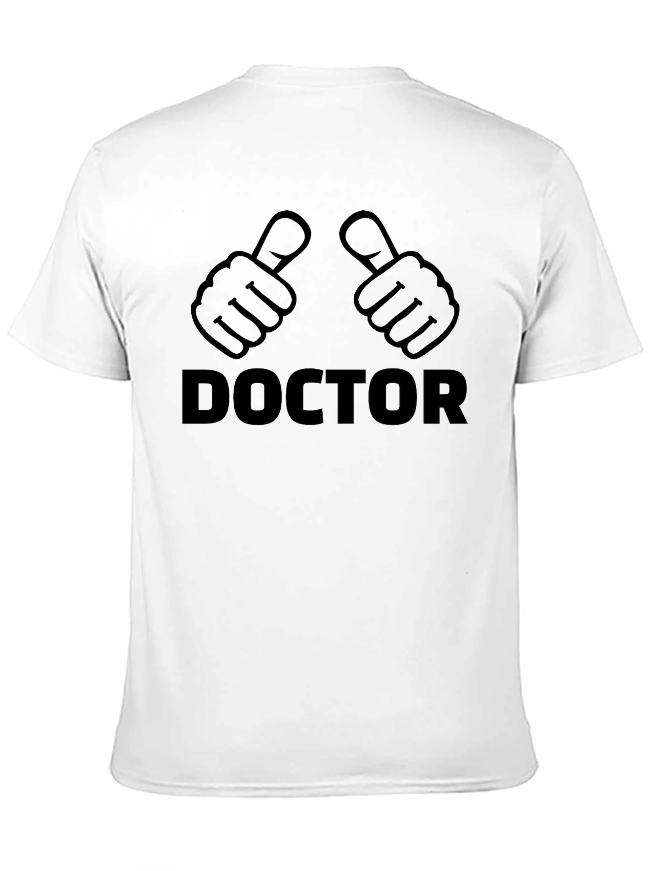 Black Doctor Thumbs Up Graphic T-Shirt view 11