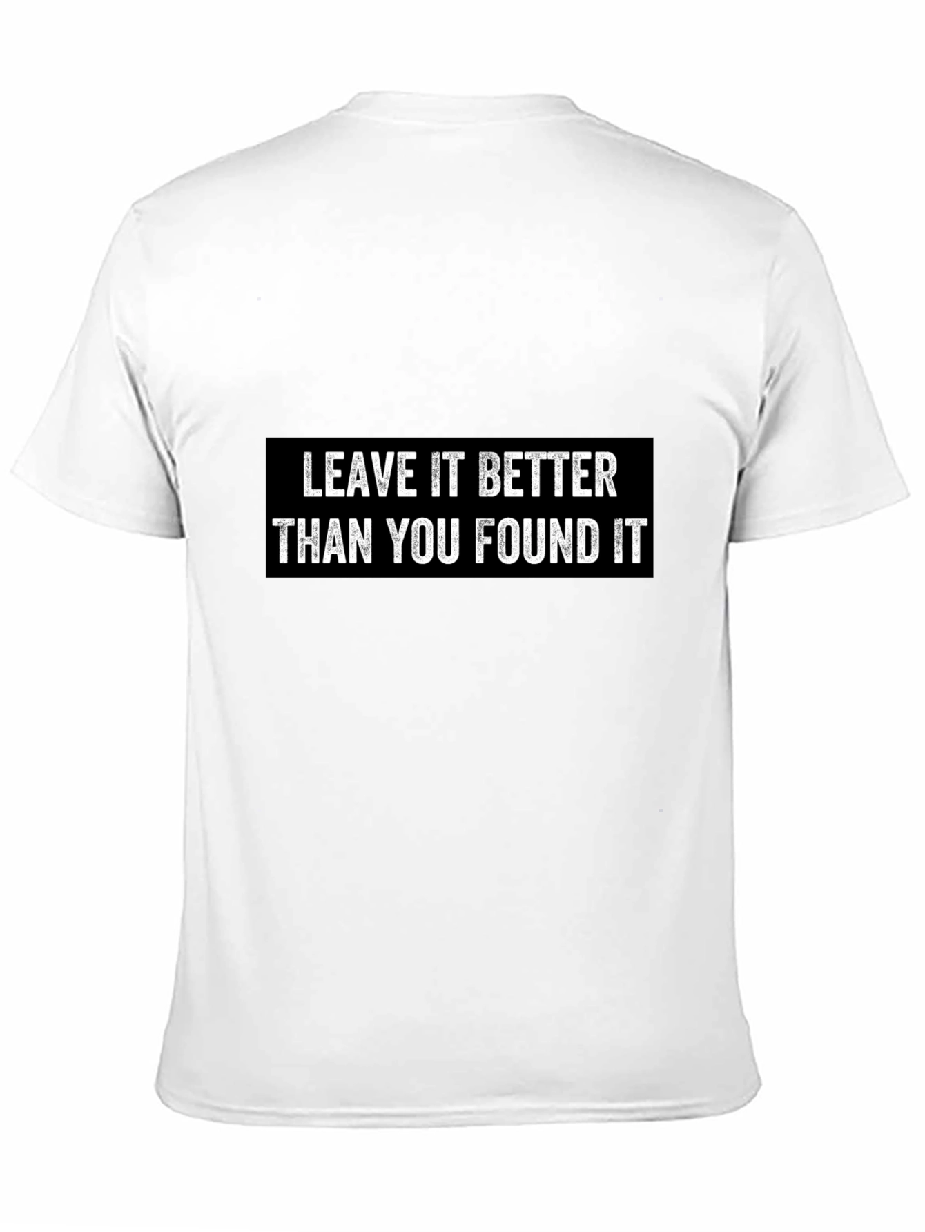 Black Leave It Better T-Shirt - Inspiring Graphic Tee view 11