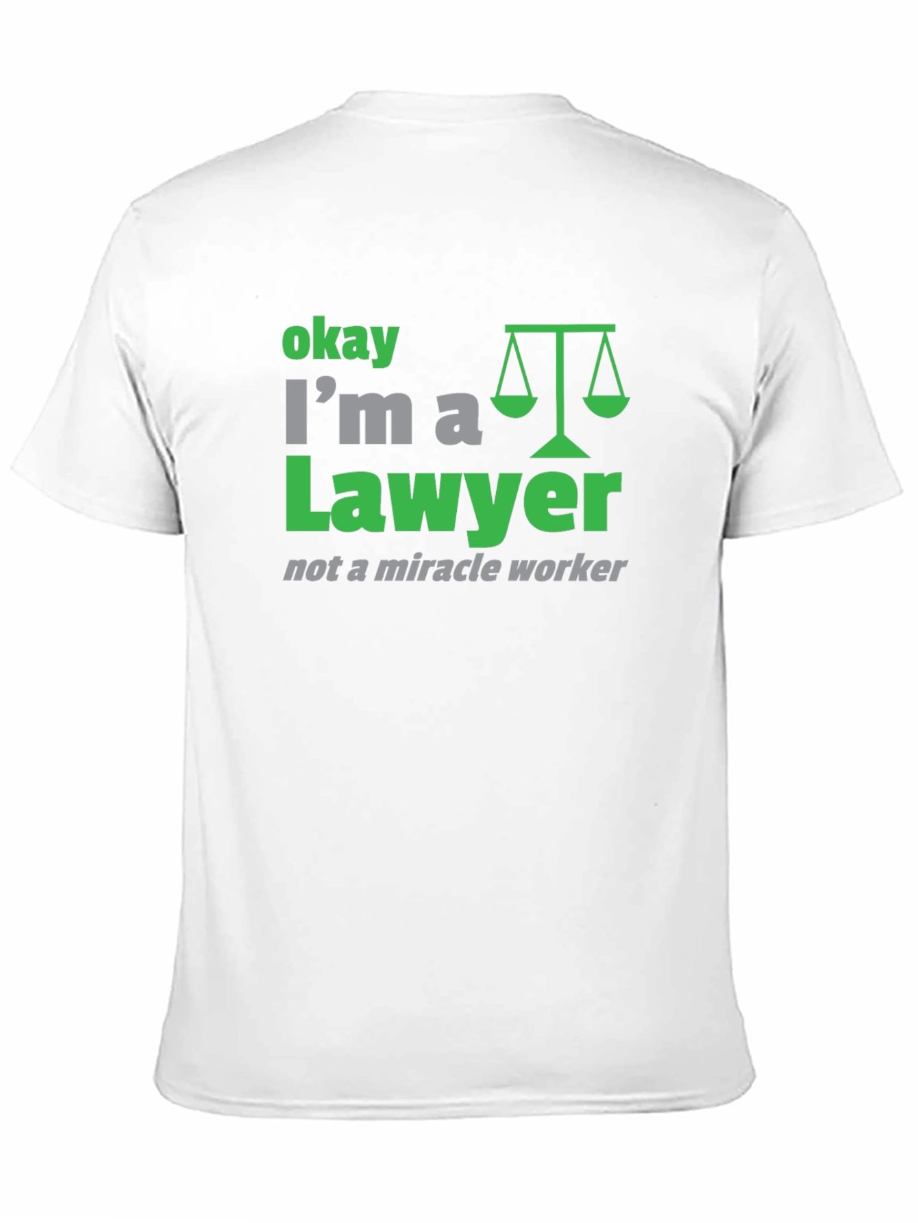 Black Lawyer Graphic T-Shirt - Funny Attorney Tee view 11