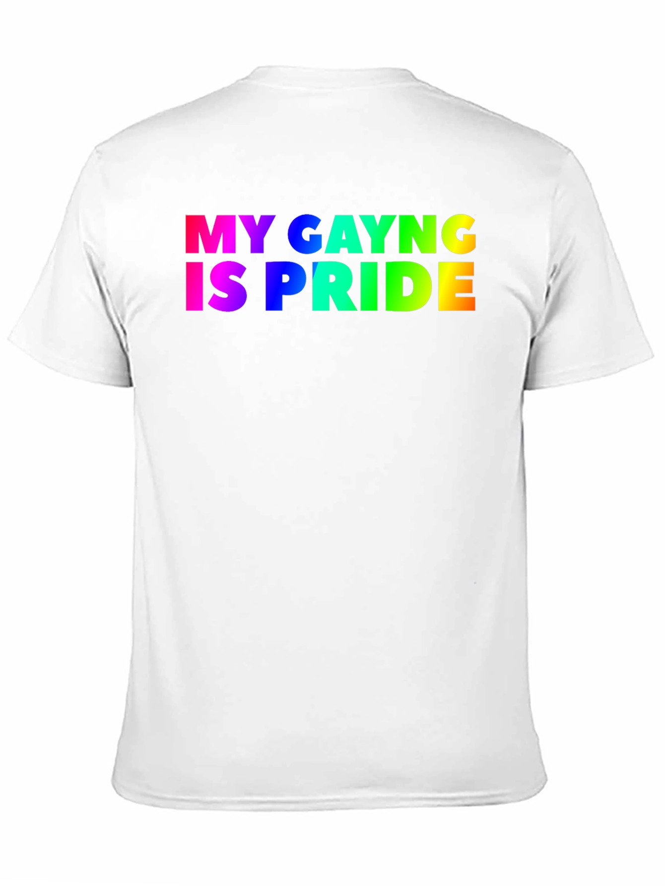 Black My Gayng Is Pride T-Shirt - Black LGBT Tee view 11